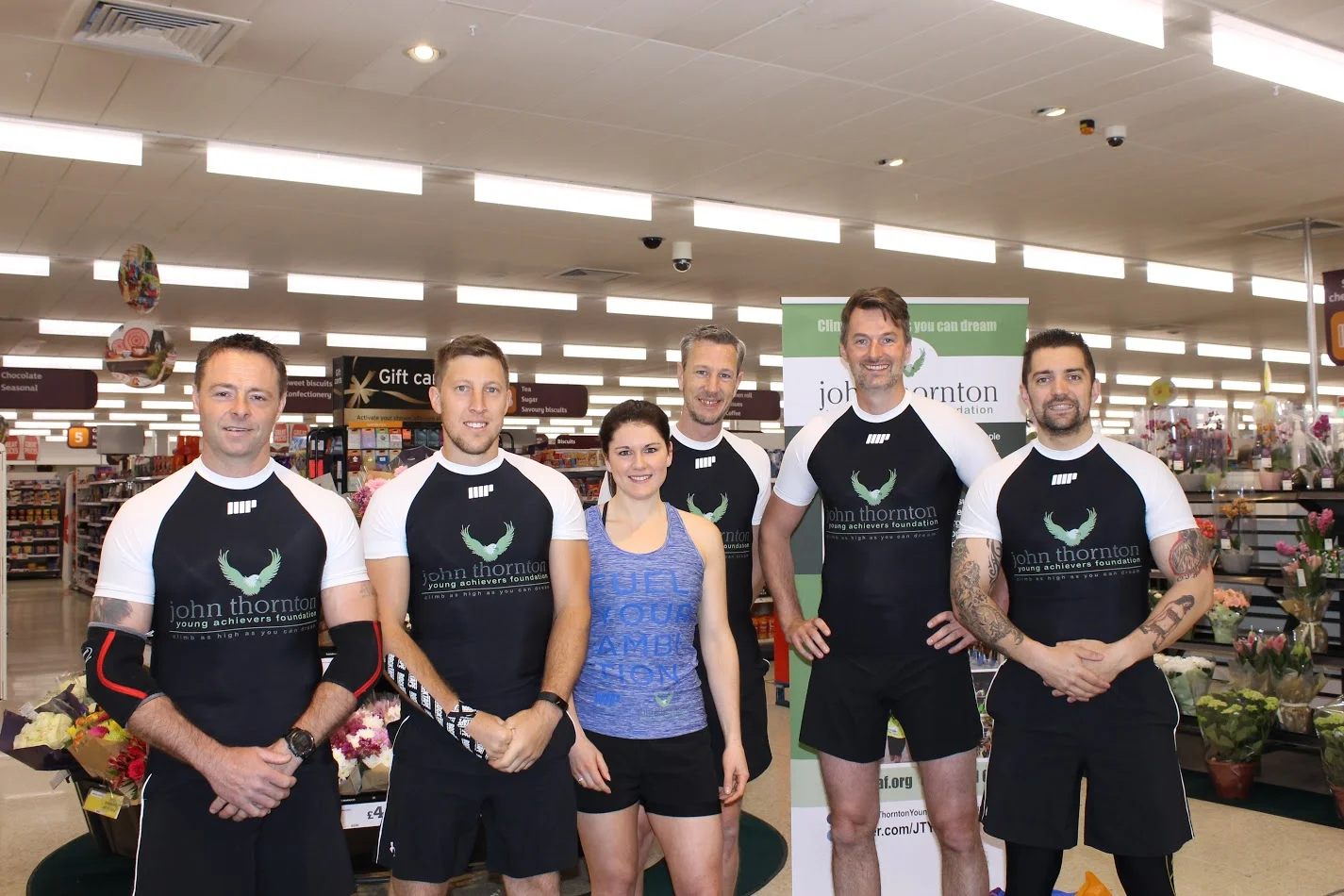 Richie's Team Smash 30,000 Press Ups for the JTYAF!