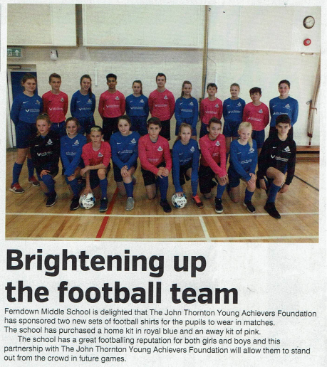 Brightening up the Football Team