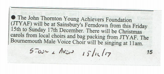 Support from Sainsburys