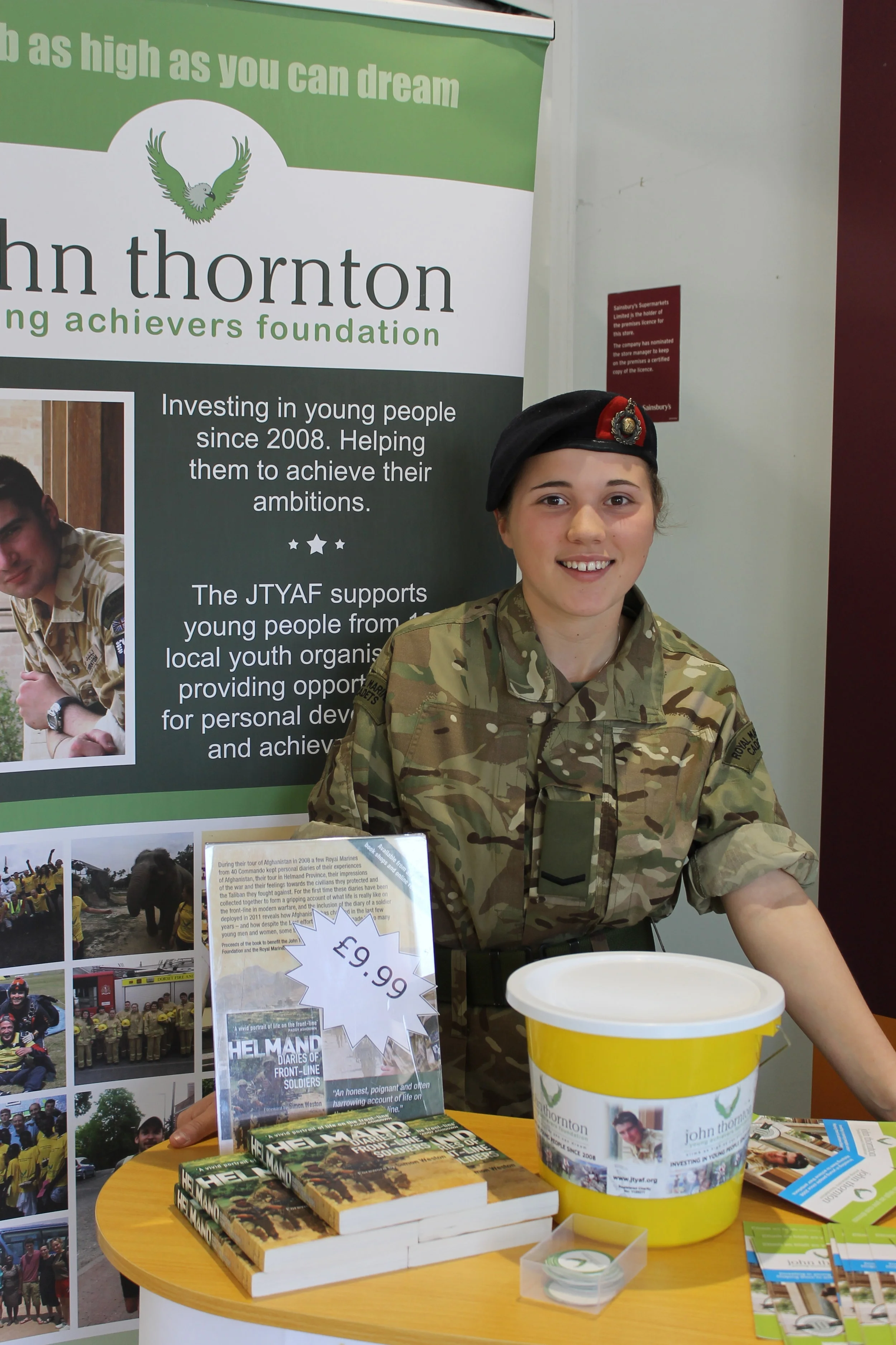 Volunteers Raise £1,130.66 at Sainsbury's Ferndown