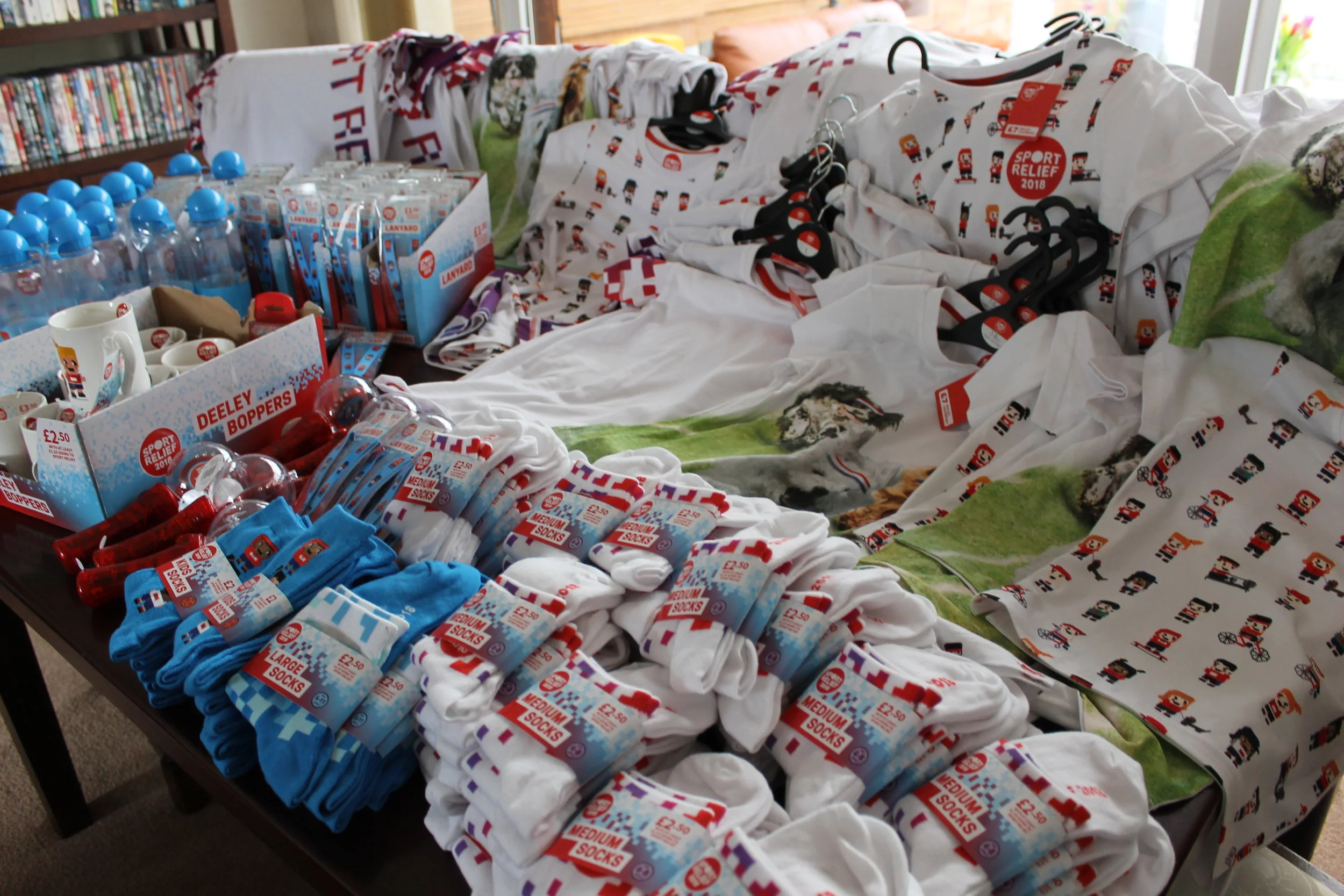 Sainsbury's Donates over £1000 worth of Merchandise