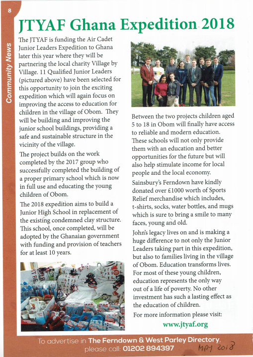 JTYAF Ghana Expedition 2018