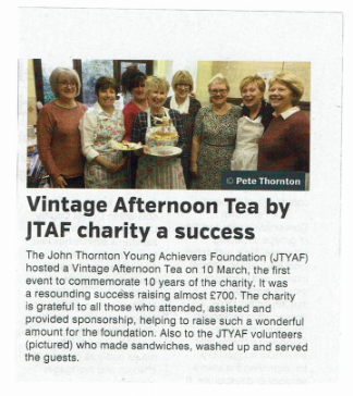 Vintage Afternoon Tea Success