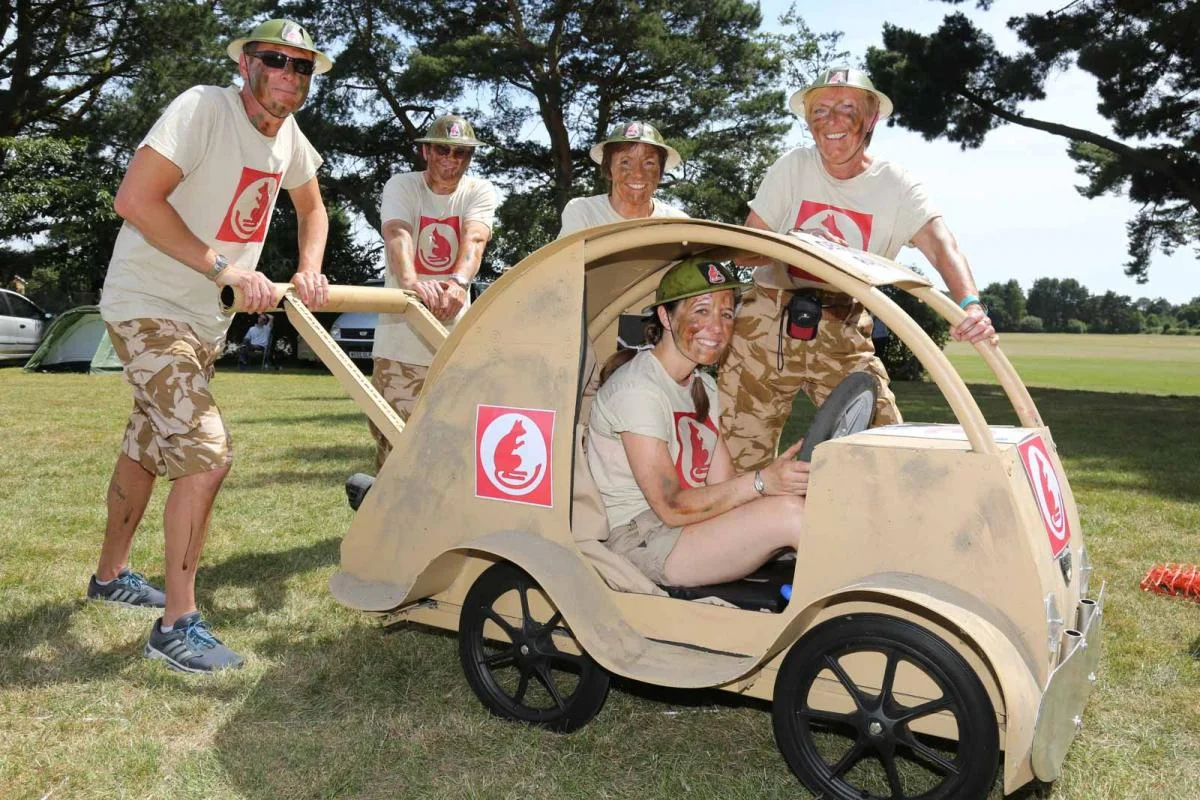 Photo courtesy of the Daily Echo - JTYAF's Desert Rats