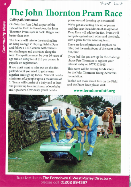 Fete on the Field Press Clippings