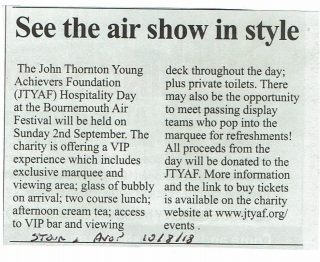 See the Air Show in Style