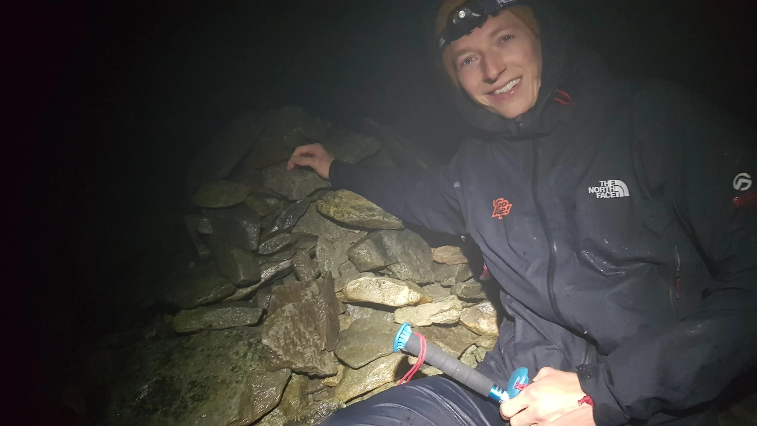 russell at the summit of helvellyn