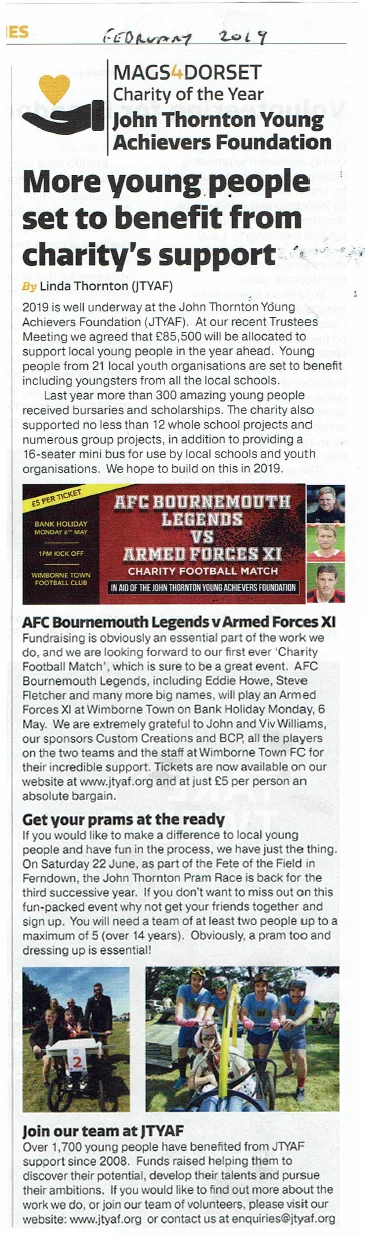 More young people set to benefit from charity's support