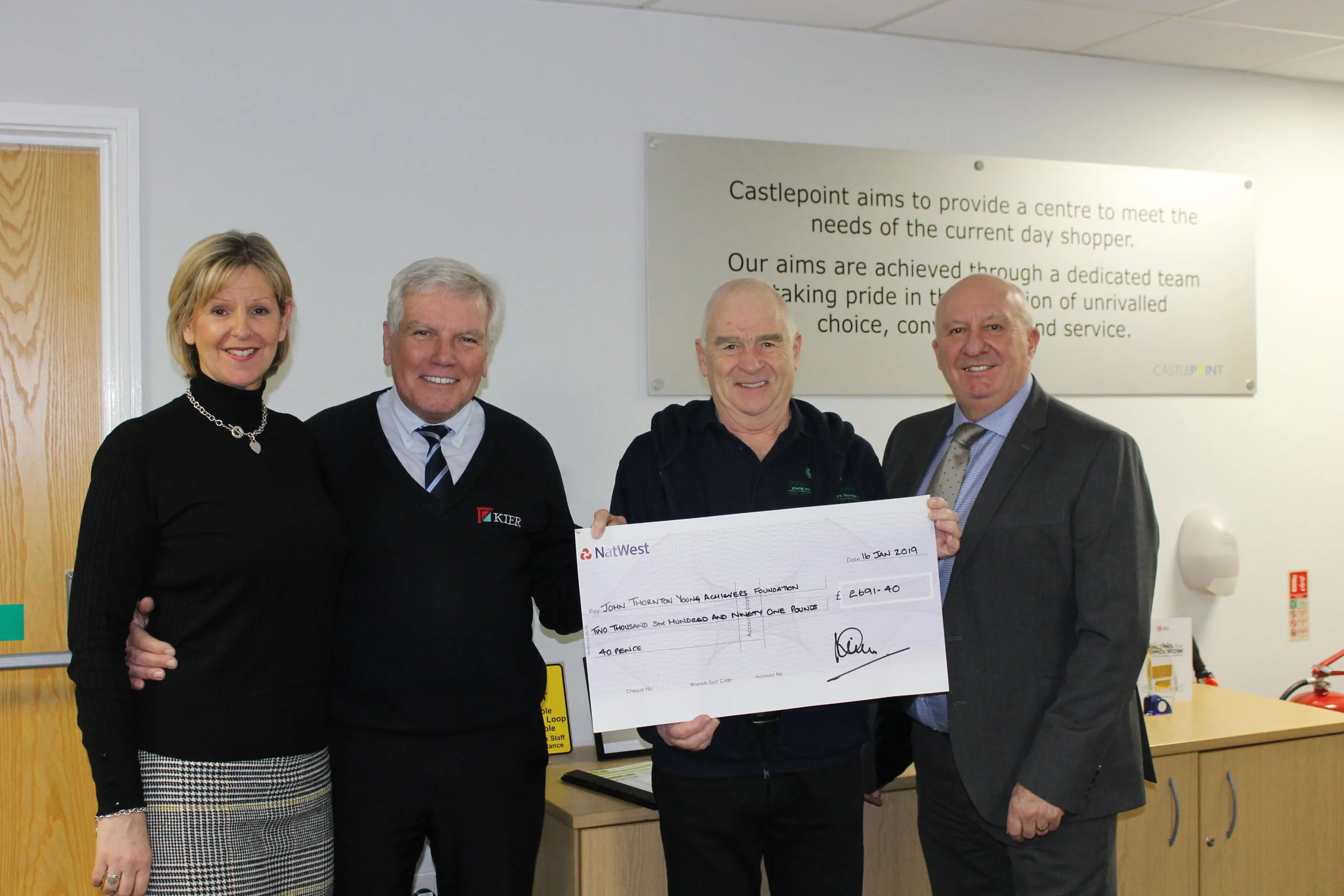 Castlepoint Kier Organise Charity Golf Day