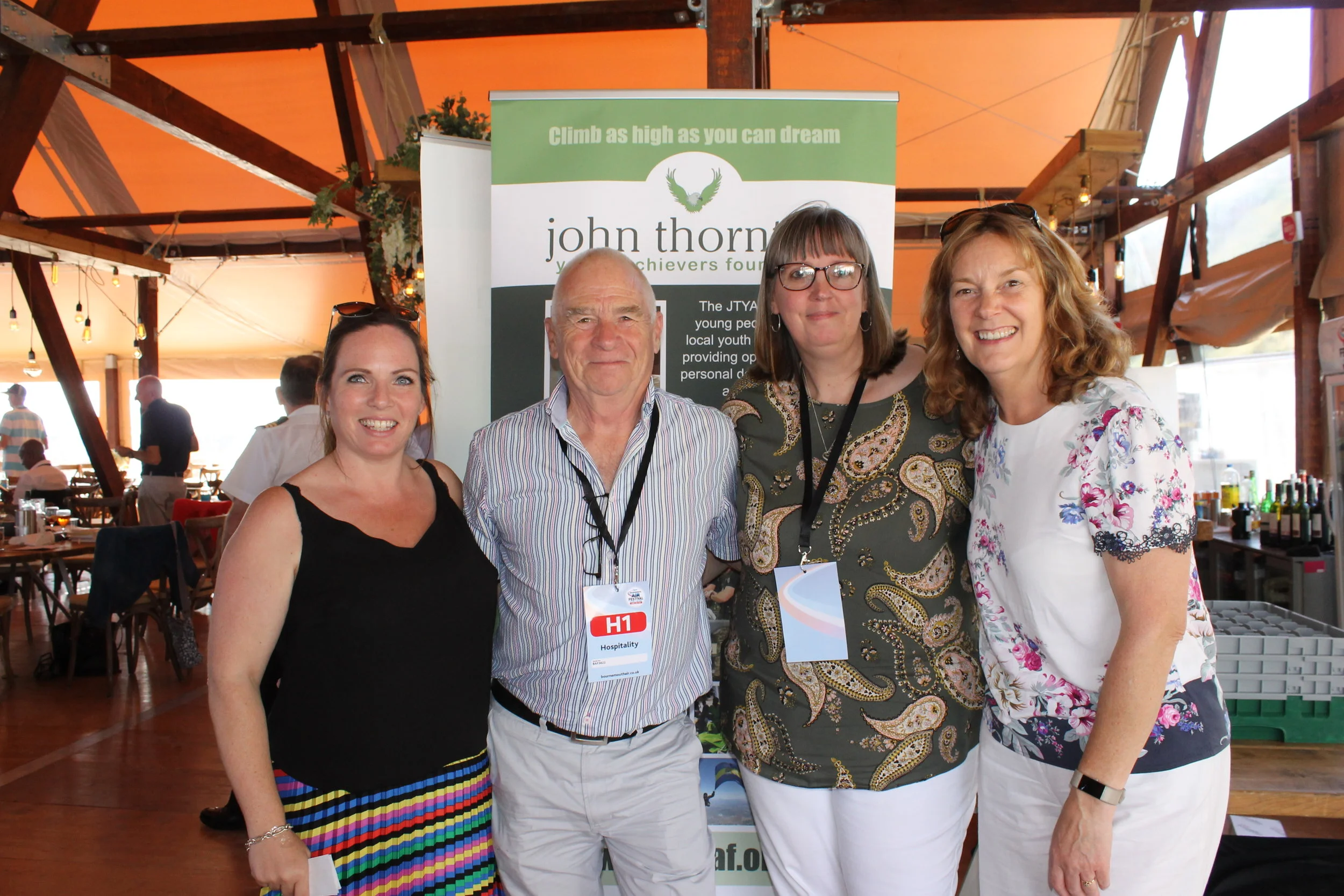 Air Show Hospitality Raises £6000 for the JTYAF!