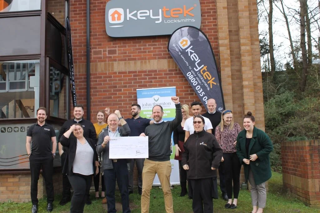 Keytek raises £925 on a 2km obstacle course