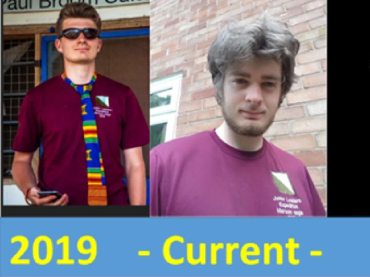 Thomas Raising Funds with a Head Shave