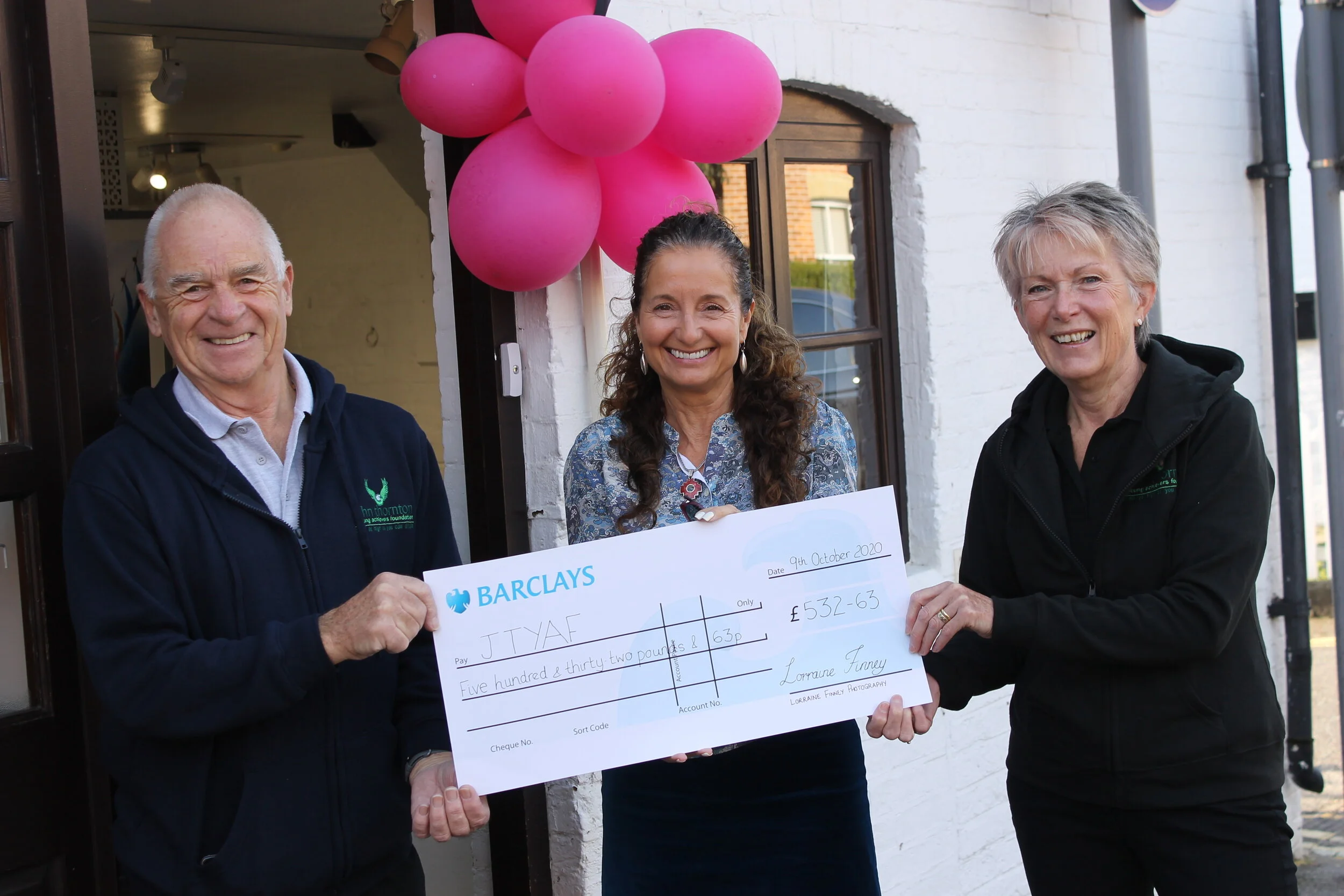 Lorraine Finney’s Photography Exhibition Raises over £500 for the JTYAF