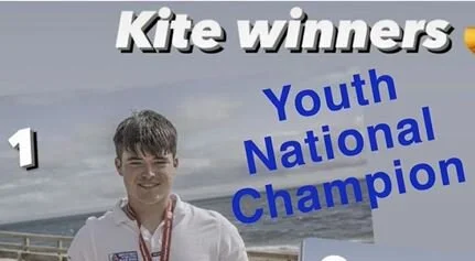 Kite Foilers - JTYAF Award winner is now Youth National Champion!