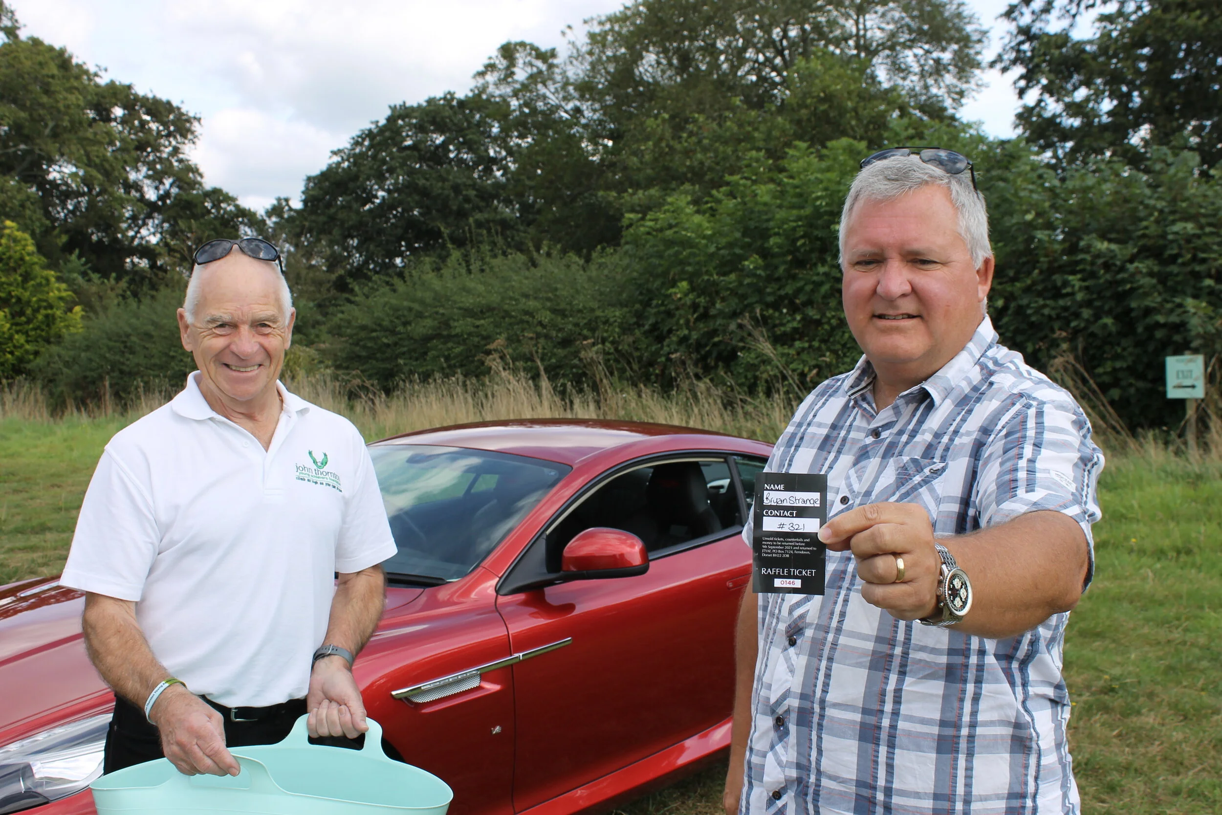 Aston Martin Driving Experience - Raffle Winner