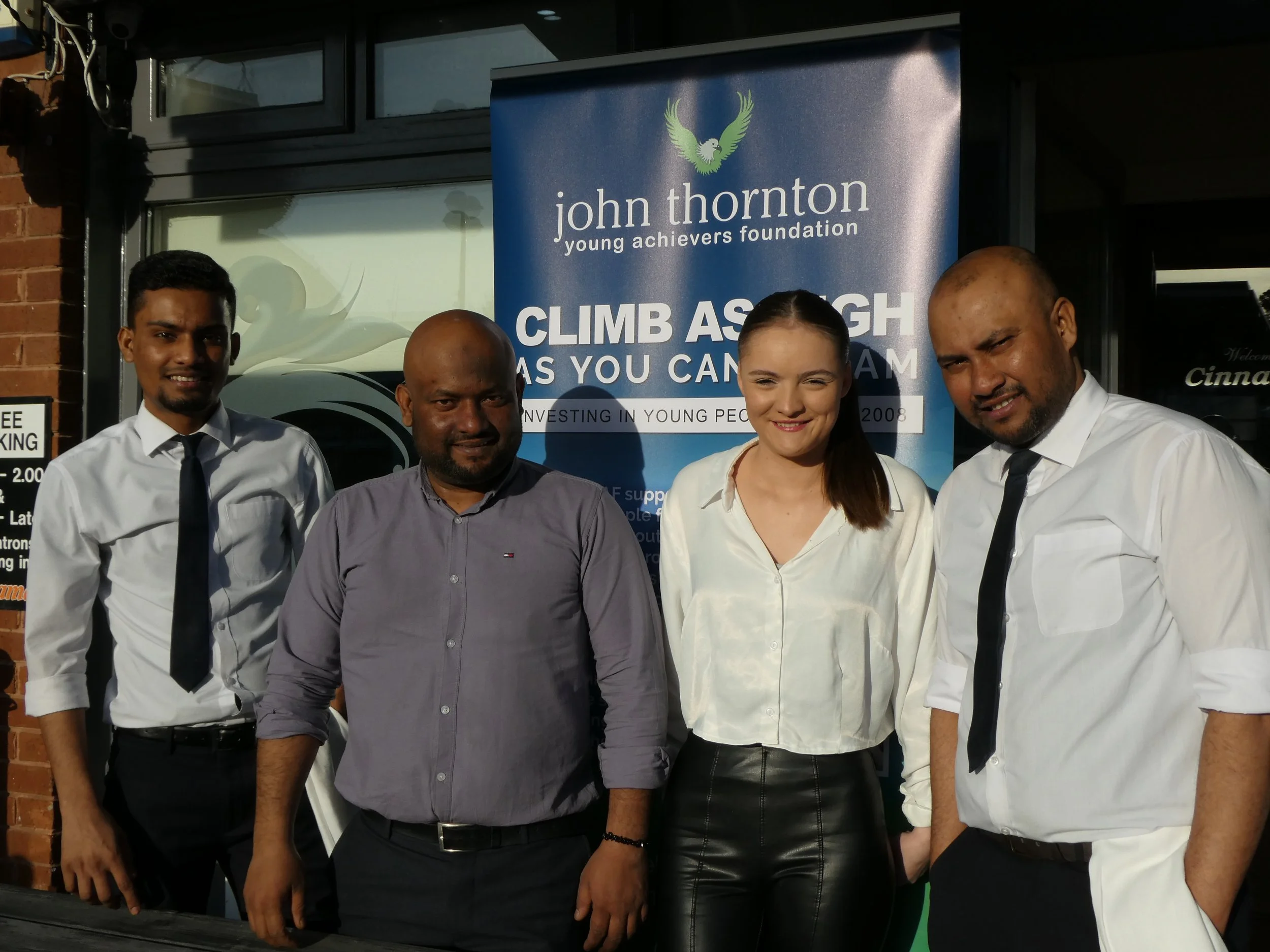 Paul's Curry Night At the Cinnamon raises £659!