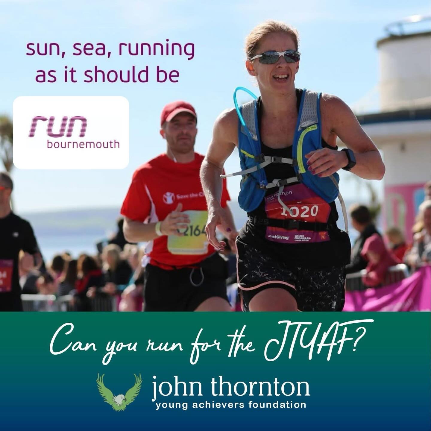 🏃Can you run for the JTYAF? 🏃

We&rsquo;re looking for runners of all ages and abilities to save the date and run for JT at the Bournemouth Run on 10th &amp; 11th October 2026 📅✨

Whether you&rsquo;re little, junior, or ready to take on a big chal