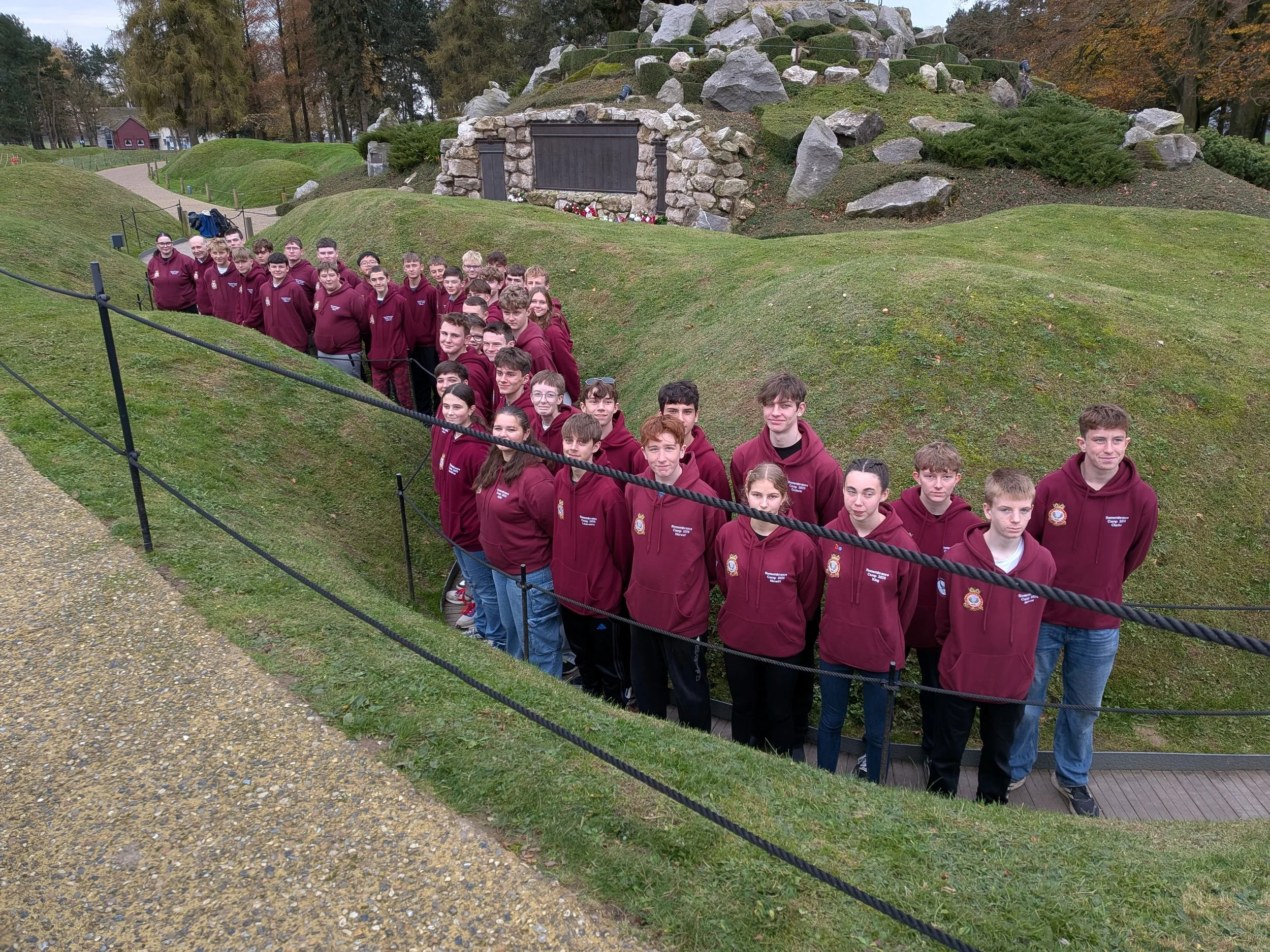 RAF Air Cadets Honour Remembrance at Camp 2025