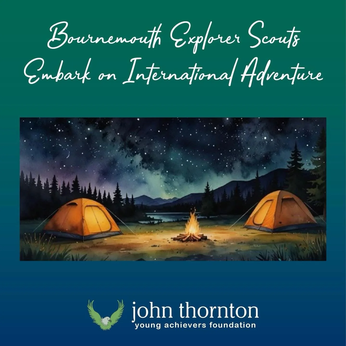 ⛺ Bournemouth Explorer Scouts are preparing for a remarkable International Camp at Lake Balaton in Hungary, with help from the generous support of the JTYAF ⛺ 

https://www.jtyaf.org/blog/bournemouth-explorer-scouts-embark-on-international-adventure 