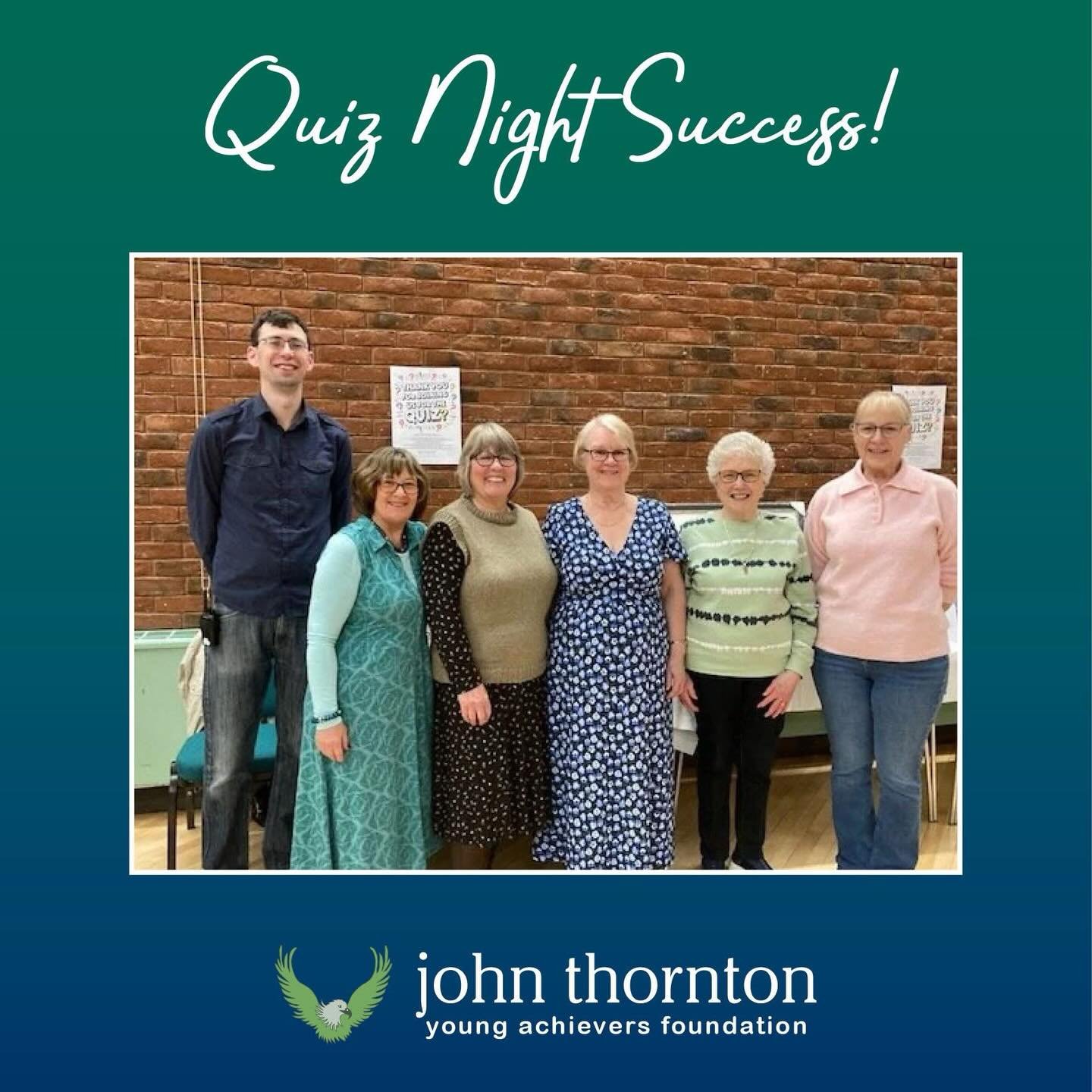 ✨ Our recent Quiz Night was a fantastic success and thoroughly enjoyed by everyone who took part ✨ 

The evening was filled with laughter, friendly competition and a wonderful sense of community raising &pound;1461 for John&rsquo;s Foundation which w