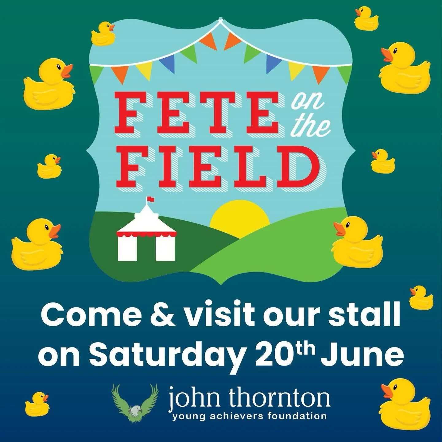 We&rsquo;re pleased to say we&rsquo;ll be at Fete on the Field  in Ferndown on Saturday 20th June. 

Fun for all the family, come along and enjoy an afternoon of music, food, side stalls and a great atmosphere for Ferndown - we&rsquo;ll be there with