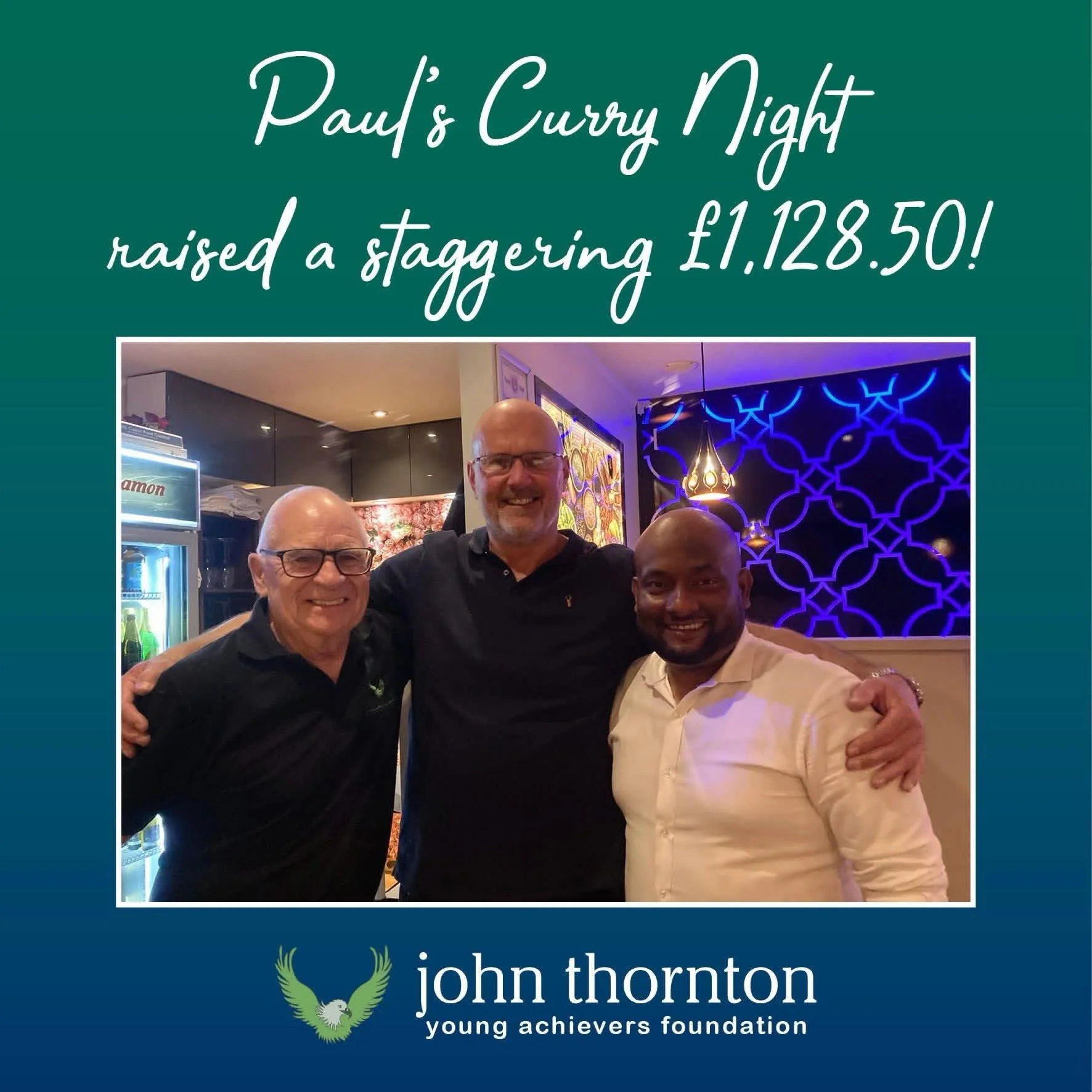 Paul&rsquo;s Curry Night: Fundraising, Friendship and Community Spirit raises over &pound;1000! 

https://www.jtyaf.org/blog/pauls-curry-night-fundraising-friendship-and-community-spirit 

#Ferndown #Charity #JTYAF