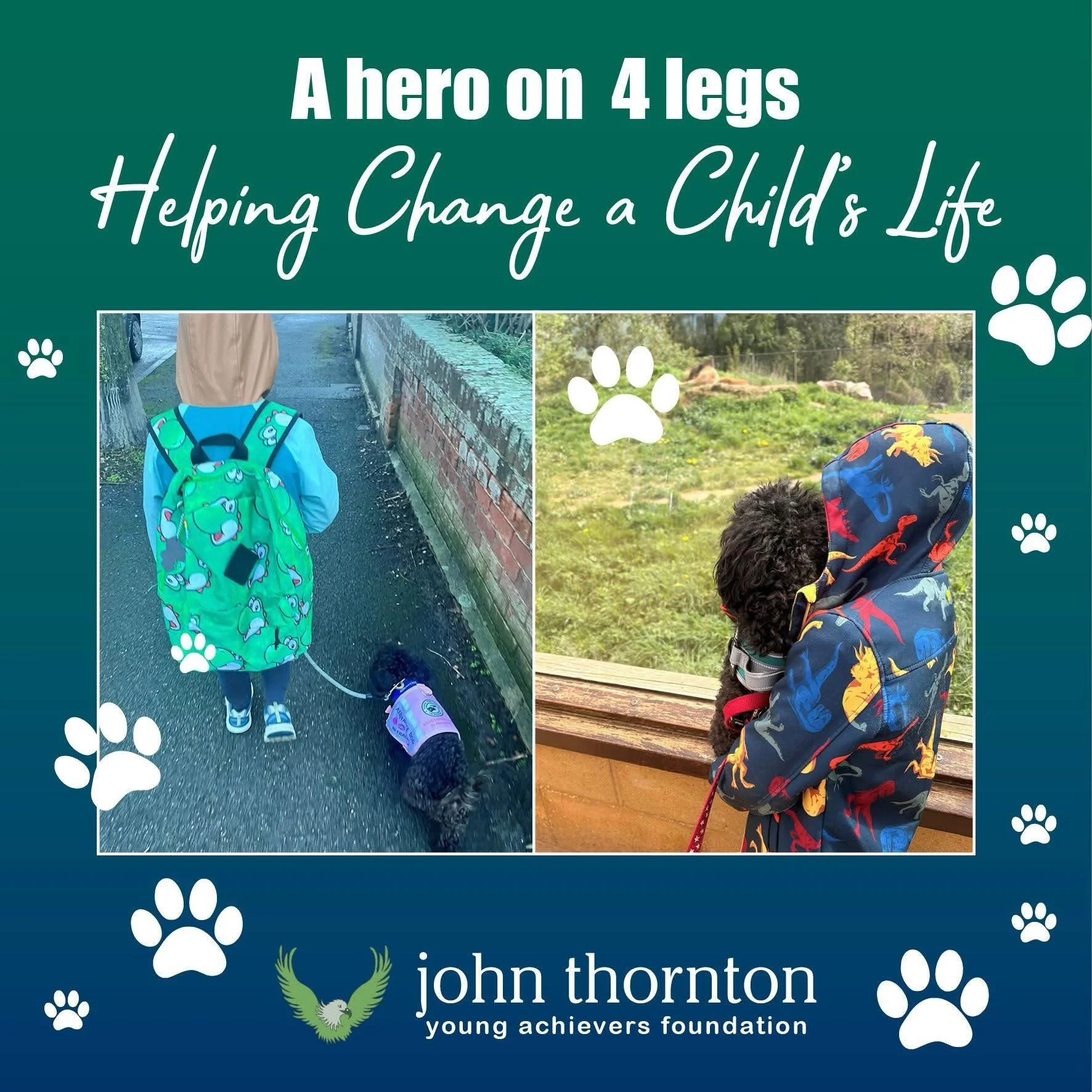 We&rsquo;re incredibly proud to share the impact of our recent support for an amazing four‑legged hero through Helpful Hounds 🐾 🐕&zwj;🦺 

https://www.jtyaf.org/blog/a-hero-on-four-legs-helping-change-a-childs-life 

#JTYAF #Charity #Dogs