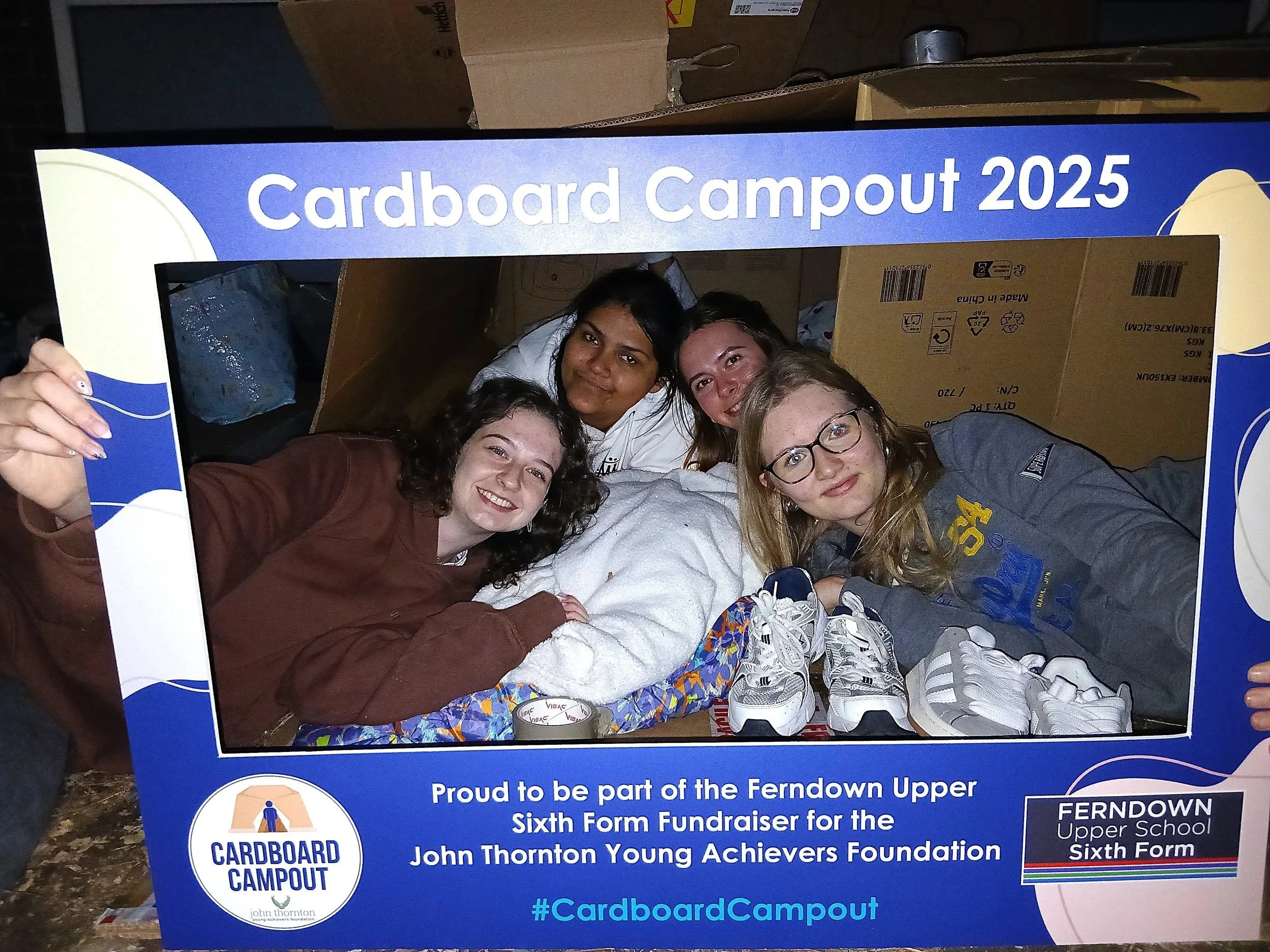 Cardboard Campout Brings Ferndown Community Together for JTYAF