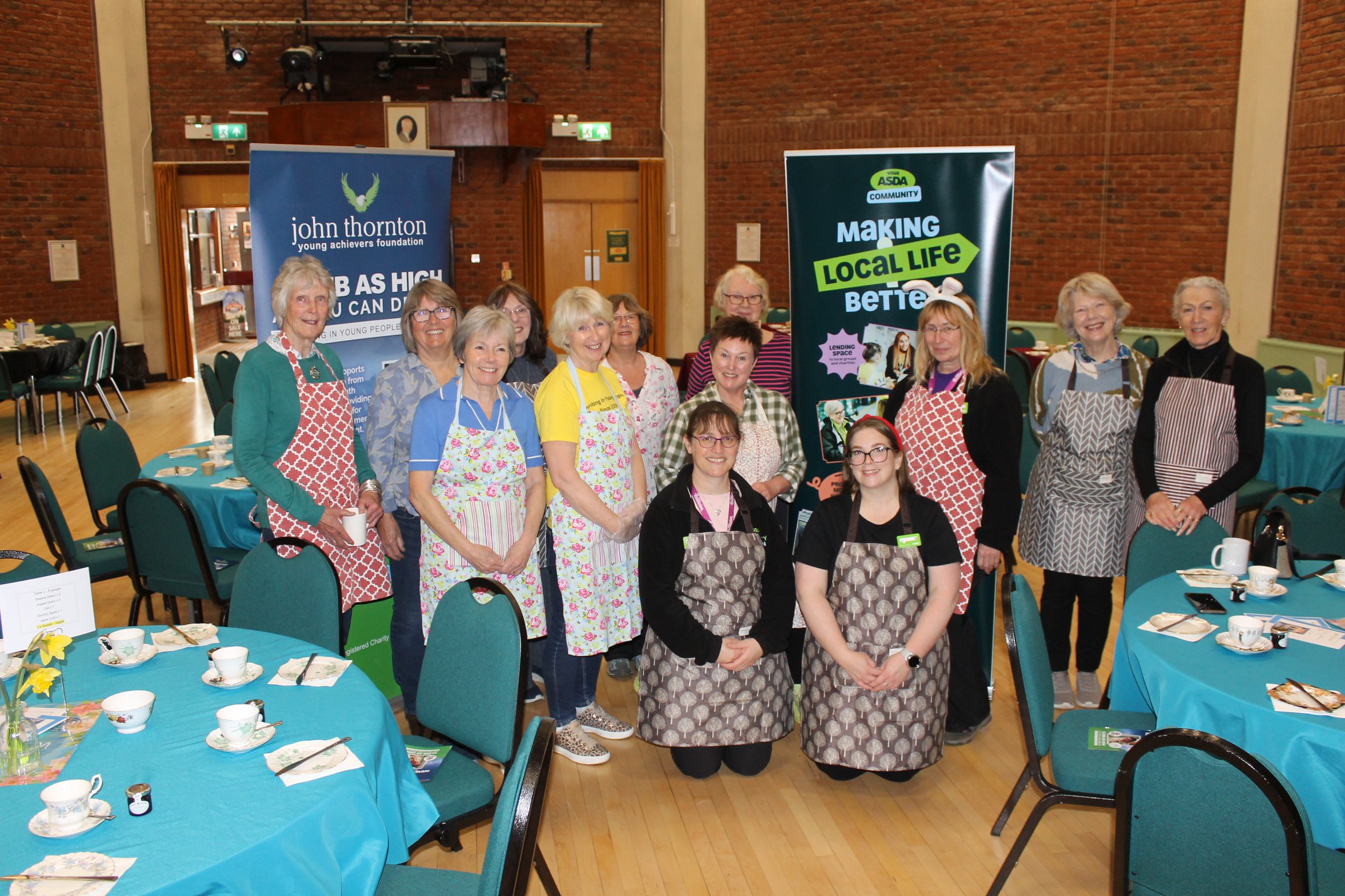 Community Spirit Shines at Barrington Centre: Vintage Afternoon Tea Raises £2,516 for JTYAF