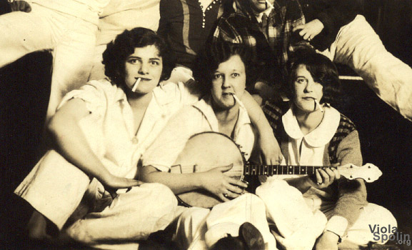 Viola Spolin and Girlfriends 1925