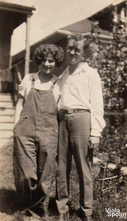 Viola Spolin and Wilmer Silverberg