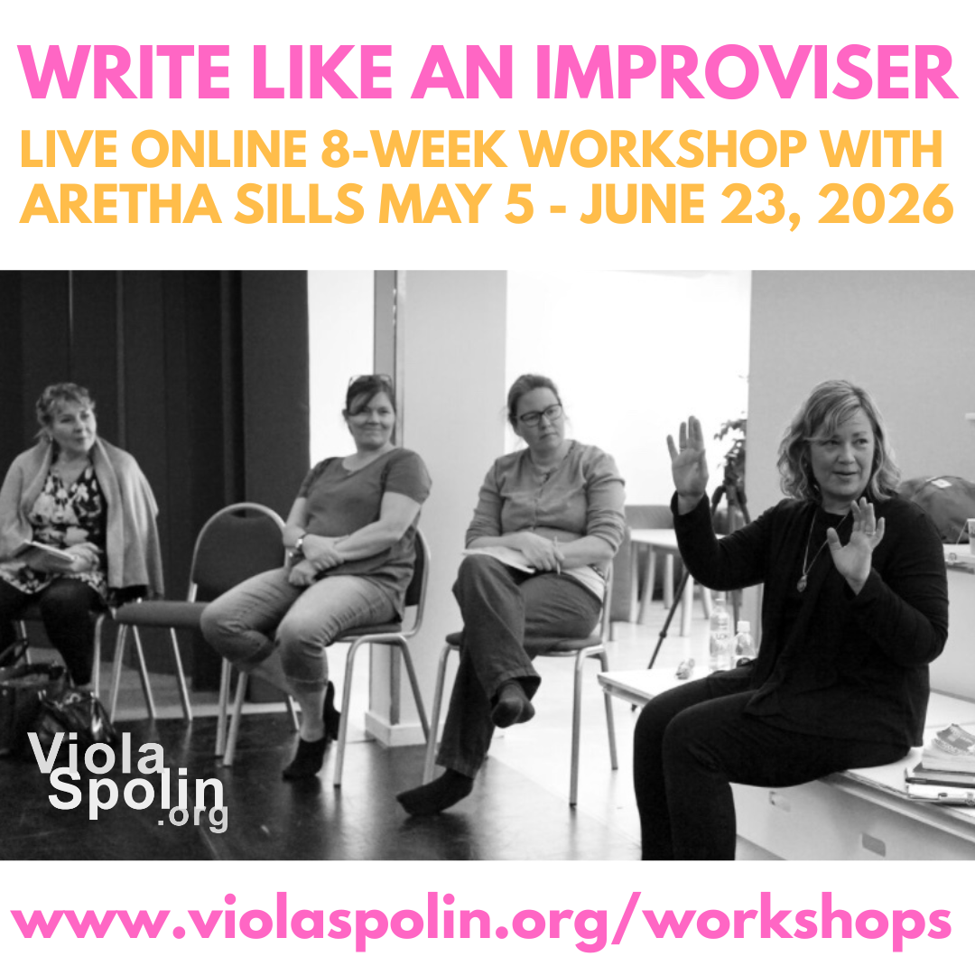 WRITE LIKE AN IMPROVISER WITH ARETHA SILLS, MAY 5 - JUNE 23, 2026, 7-9:30pm CDT (Mornings in Asia)