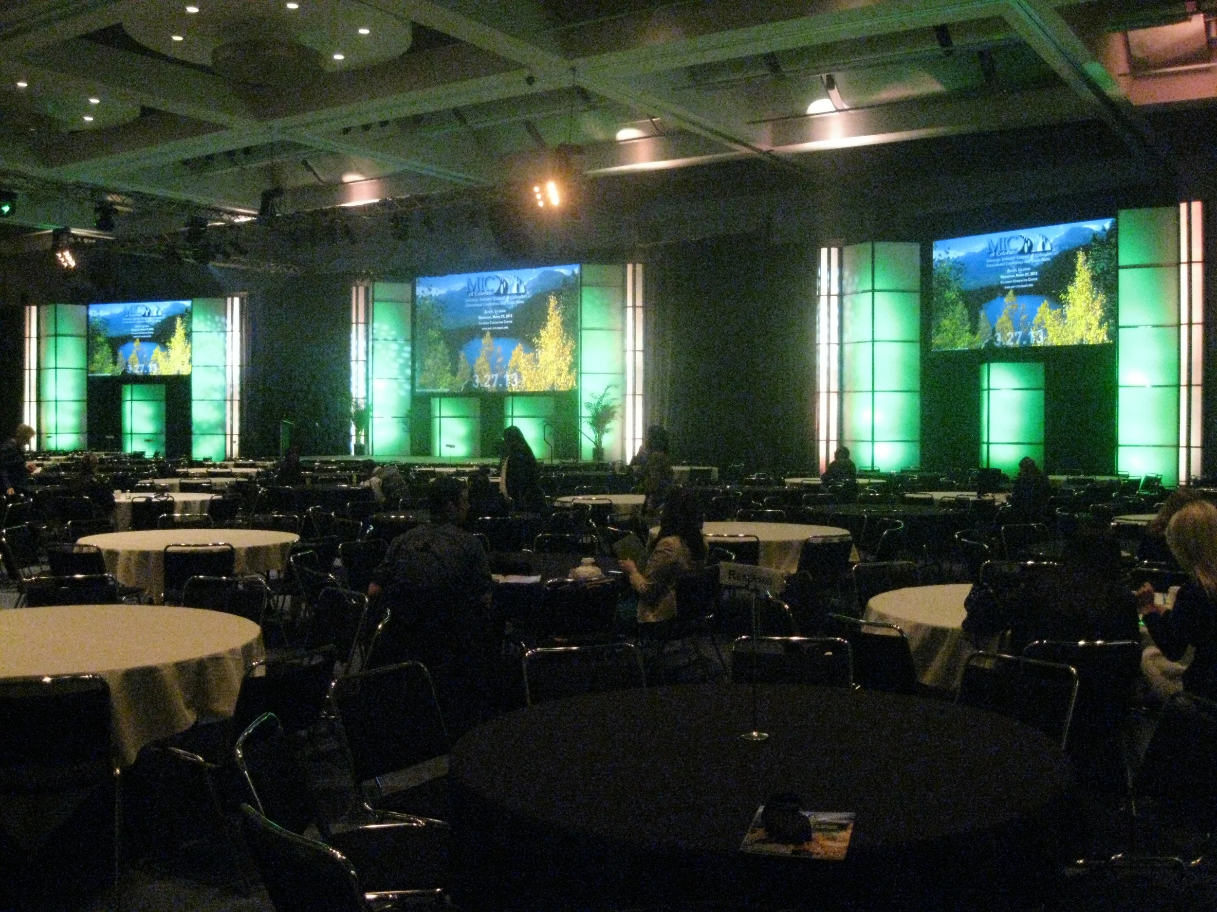 The Magnificent Module rental stage set by You Want What? Productions INC