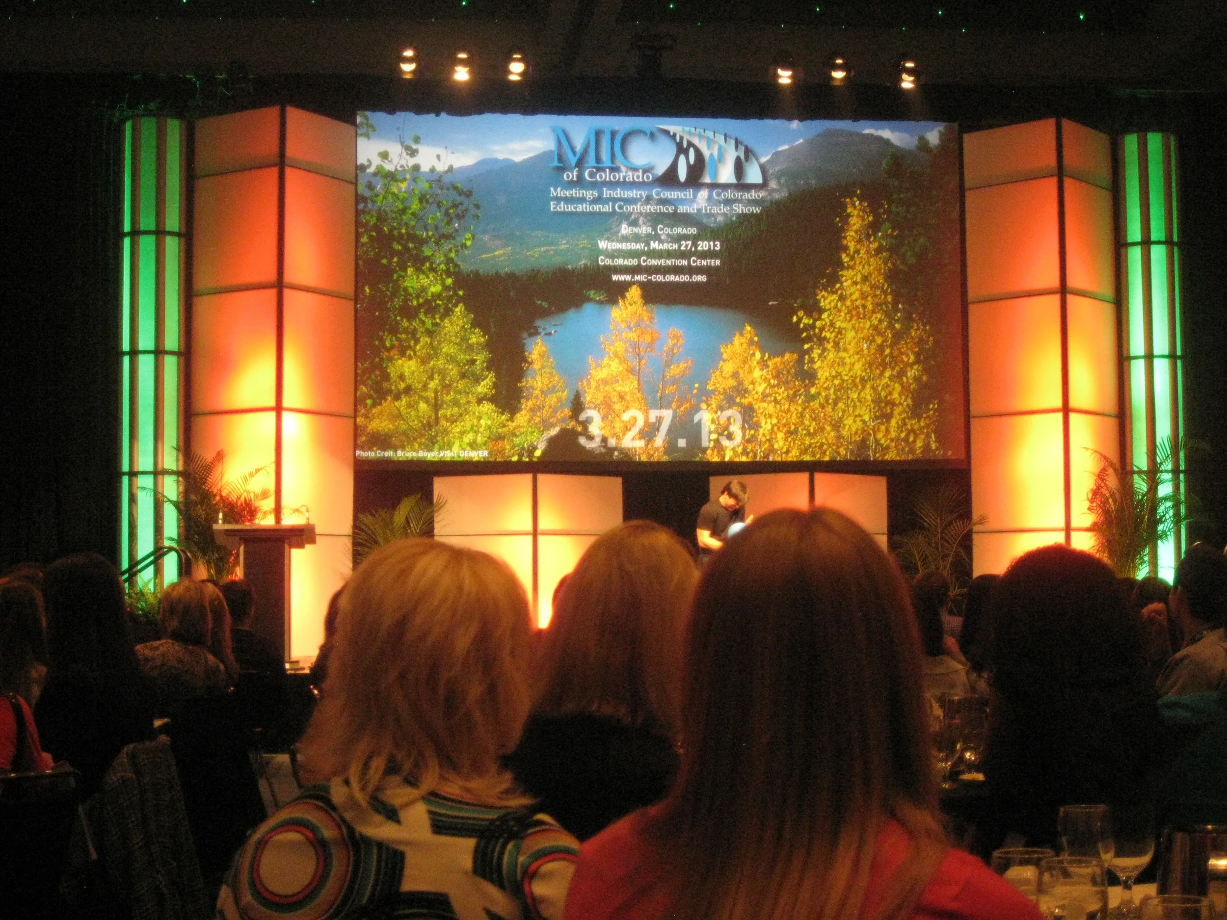 The Magnificent Module rental stage set by You Want What? Productions INC