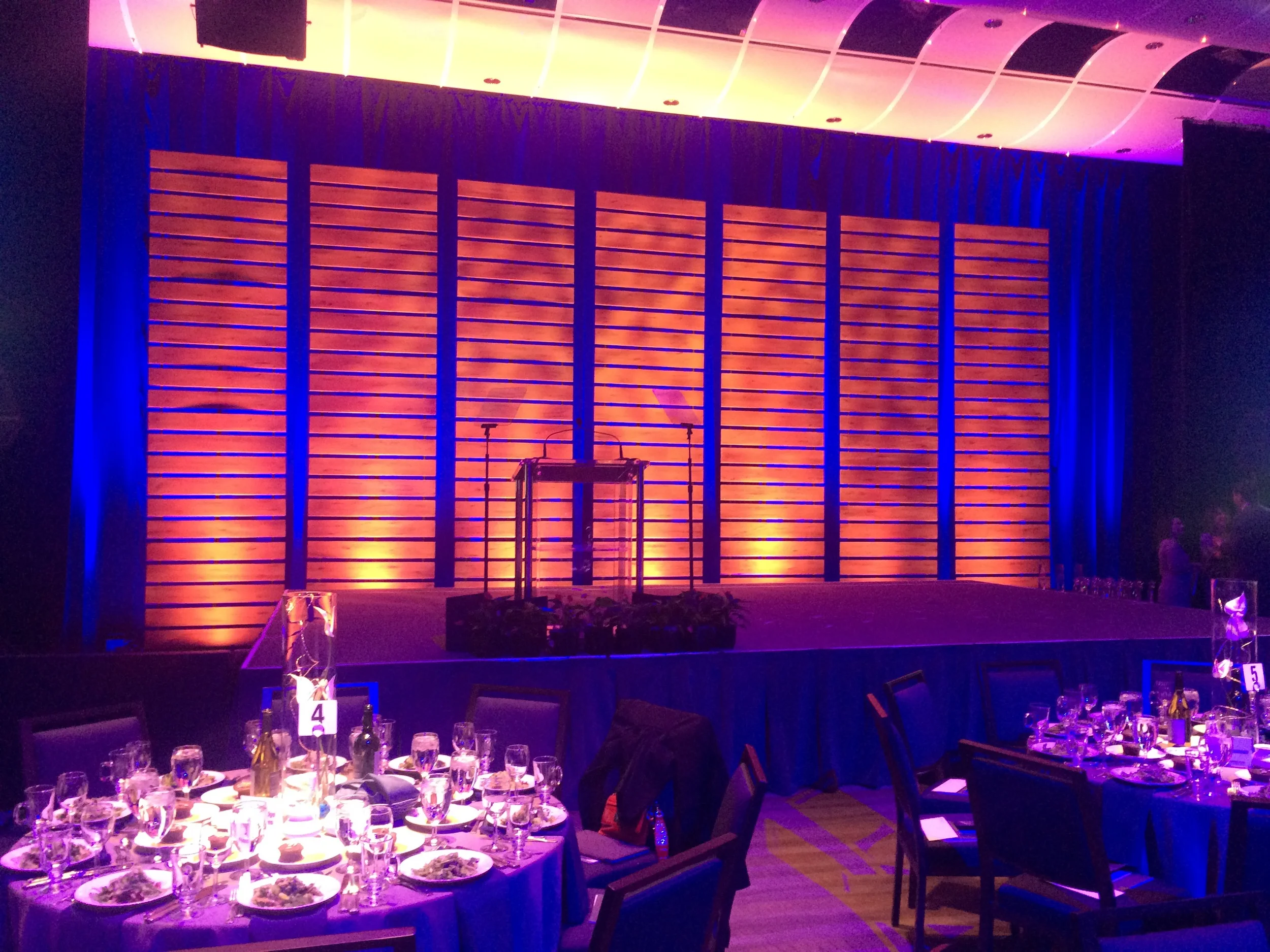 The Planks rental stage set by You Want What? Productions INC