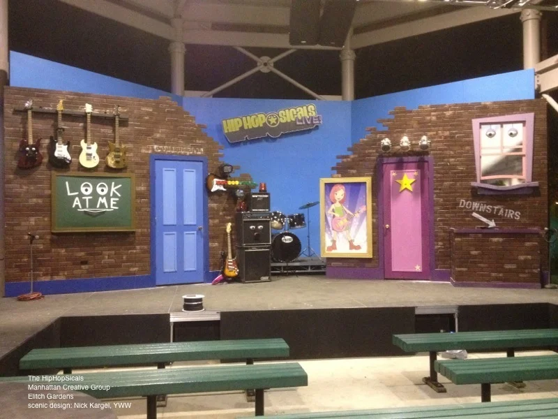 scenic construction by You Want What? Productions INC