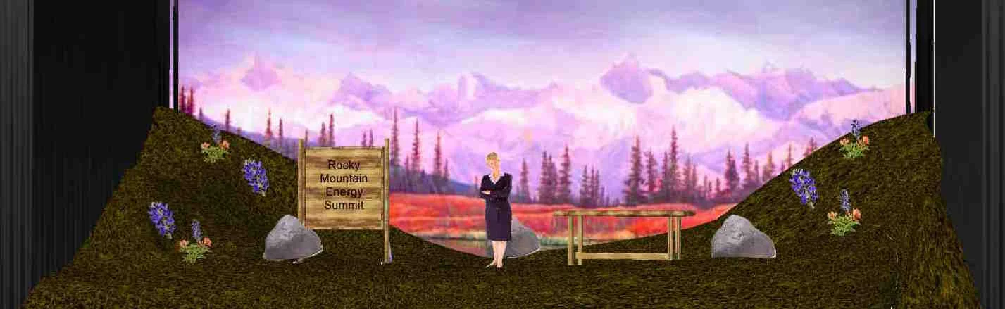 The Summit rental stage set by You Want What? Productions INC