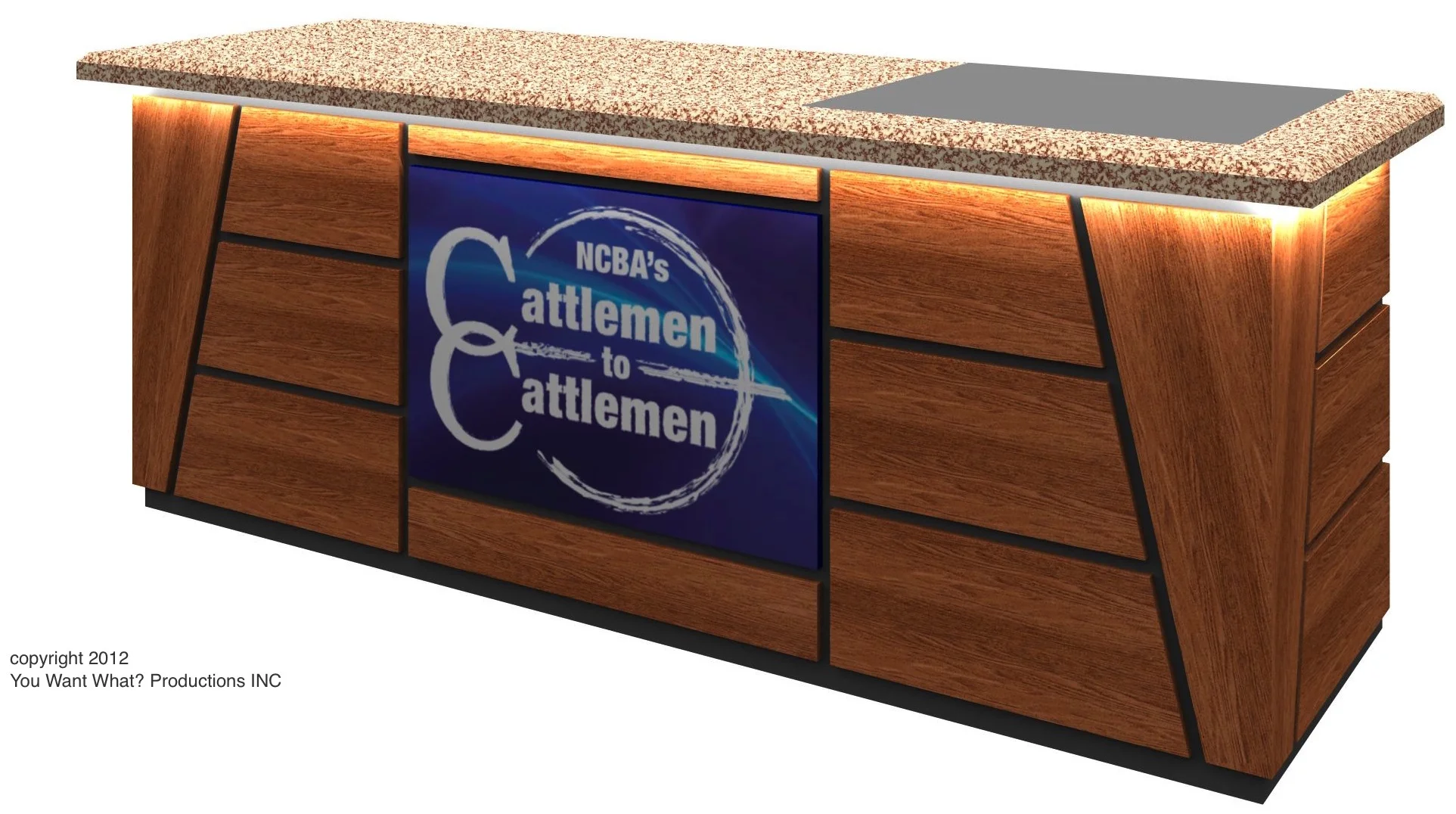 scenic rendering by You Want What? Productions INC