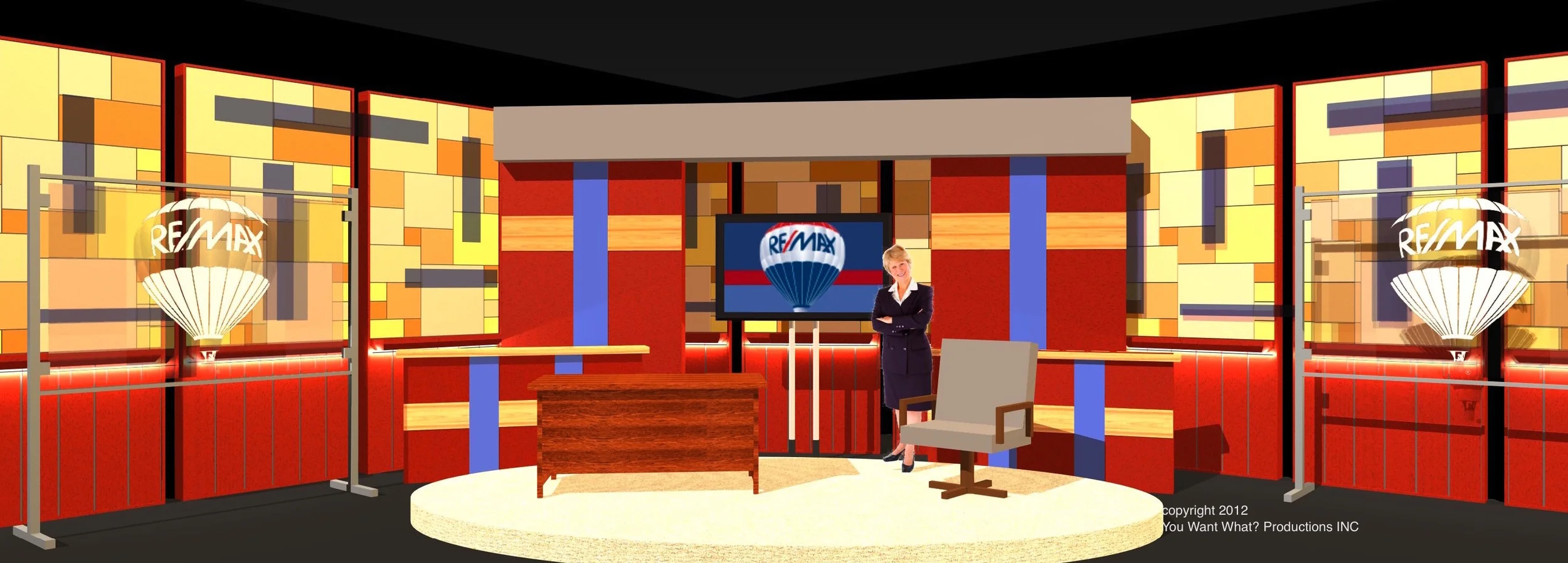 scenic rendering by You Want What? Productions INC