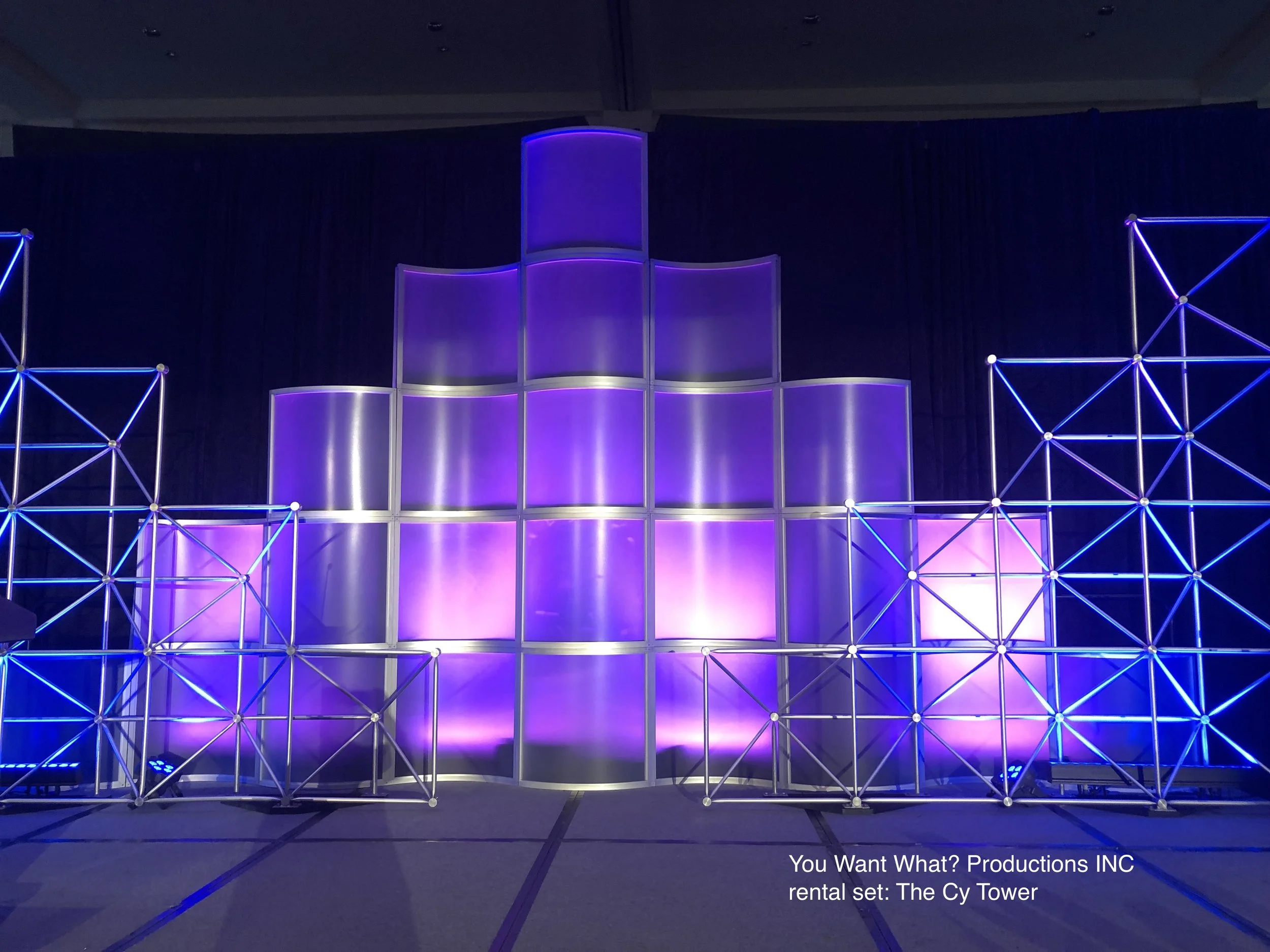 You Want What Productions INC rental stage set Cy Towers - 1.jpg