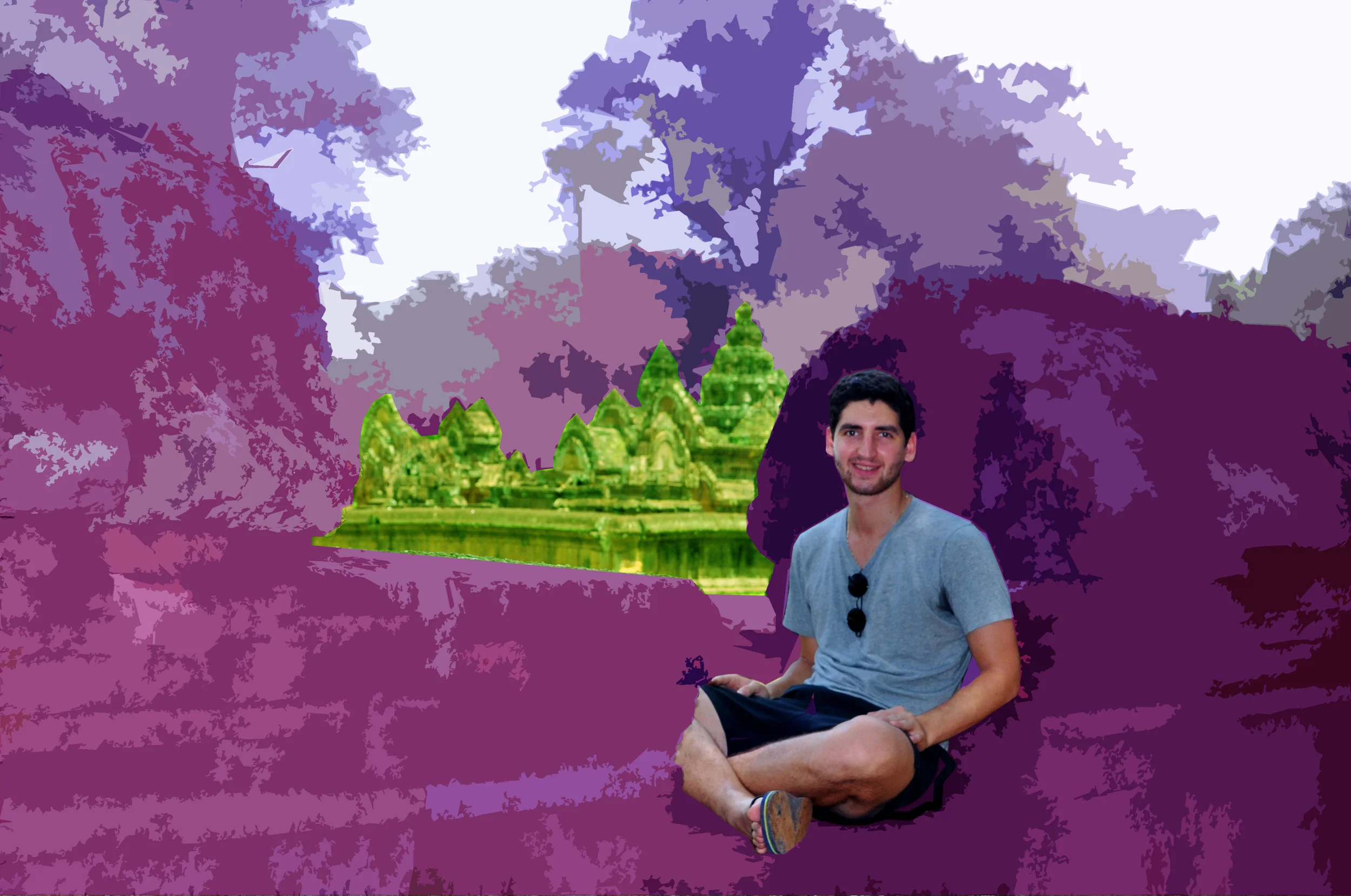 TRAVEL TO C, ANTHONY SCHWARCZ: The Tourist And The Monk