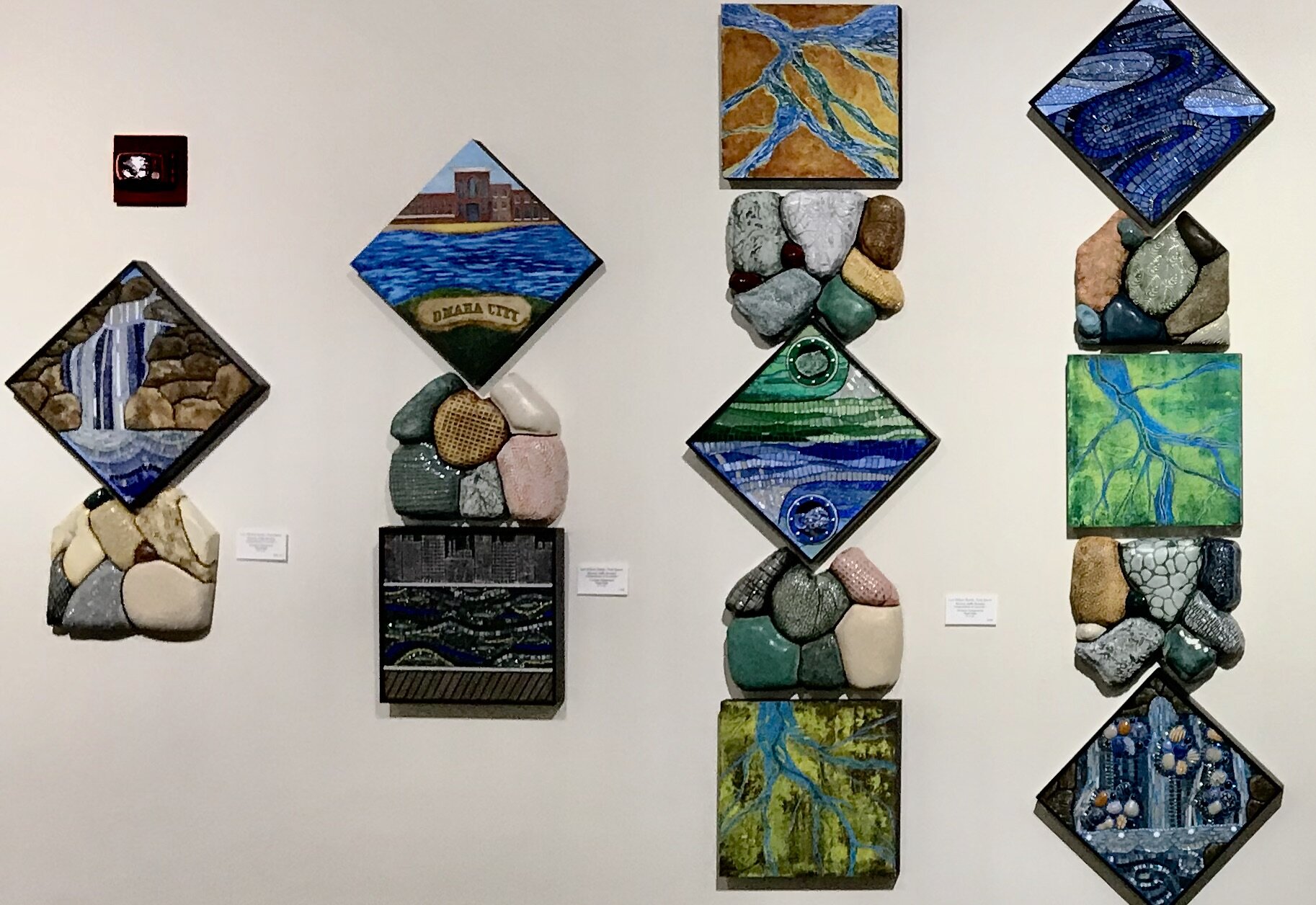  some of the new vertical elements of “River” 