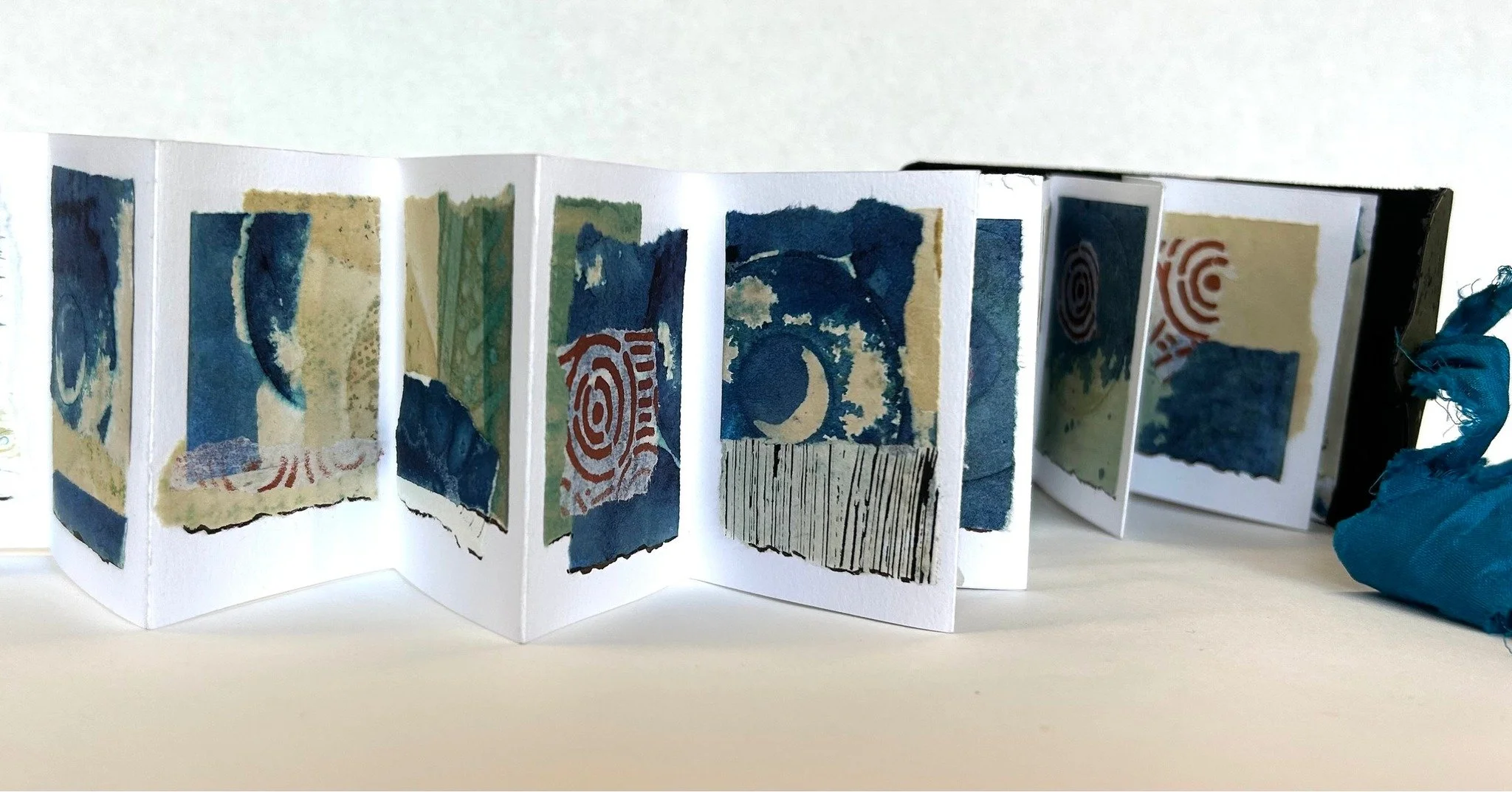 So delighted to learn that my accordion book &quot;Incantations without words #1&quot; has been accepted into the upcoming Nebraska Biennial at @gallery1516. The exhibit opens in October. I'm eager to see the show and hope to celebrate with many frie