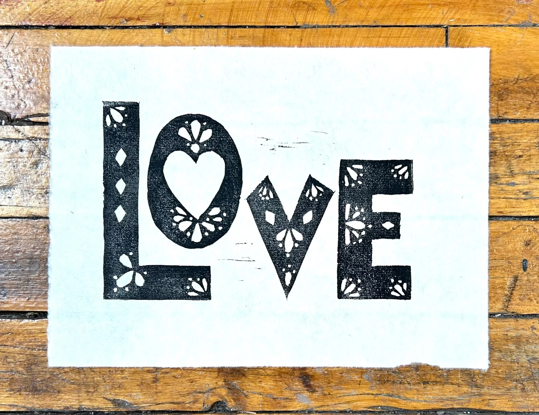 linocut, about 10"x7", hand-printed. I might add watercolor to some of them. 

#printmaking #allyouneed #lebstudio