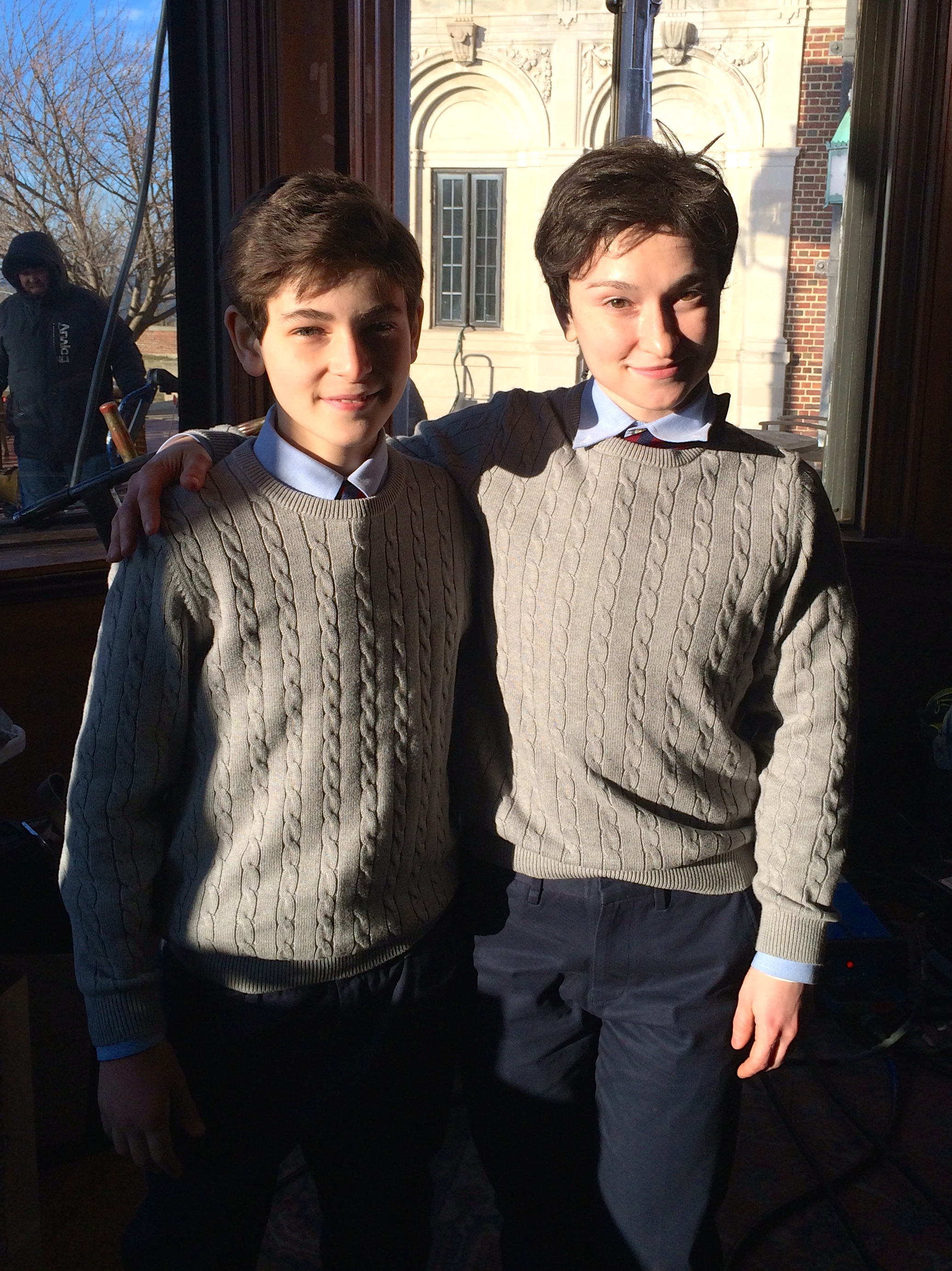 Stunt doubling David Mazouz on Gotham.