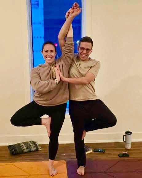 We had a blast with y&rsquo;all tonight!  Shout to everyone who joined us for partner yoga. Happy Valentine&rsquo;s Day! 💞
