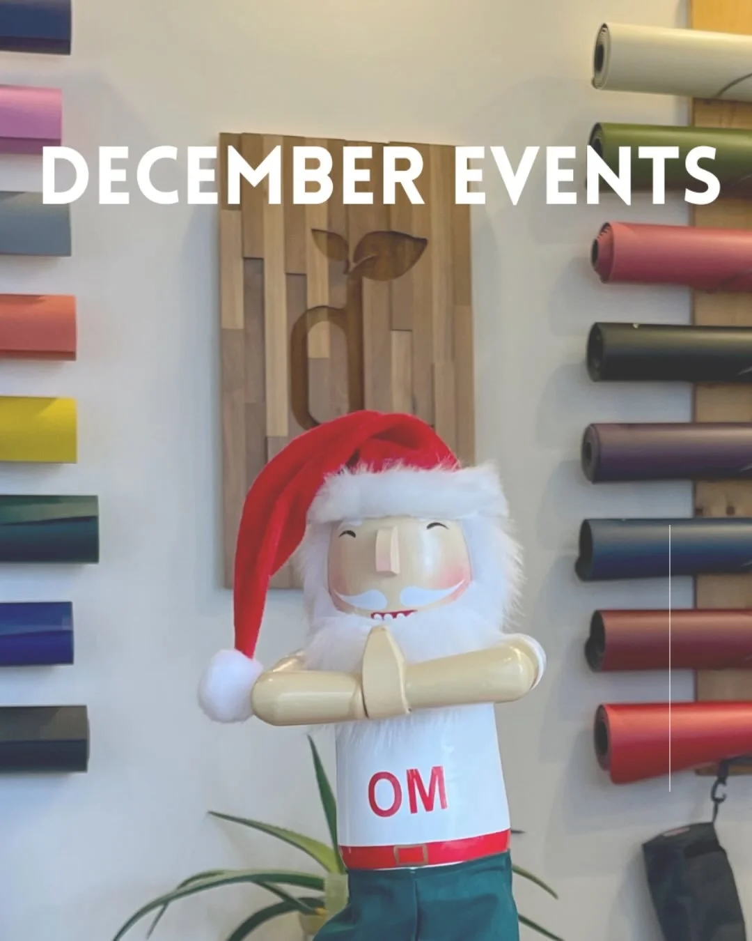 🌲 DECEMBER AT THE STUDIO ✨
A month full of connection, movement &amp; magic. Save the dates!

✨ Winter Solstice Gathering
Sound &bull; Breathwork &bull; Cacao
with Julia &amp; Carey
Sunday 12/21 | 6&ndash;8pm

✨ Christmas Eve Back-to-Back Classes
We