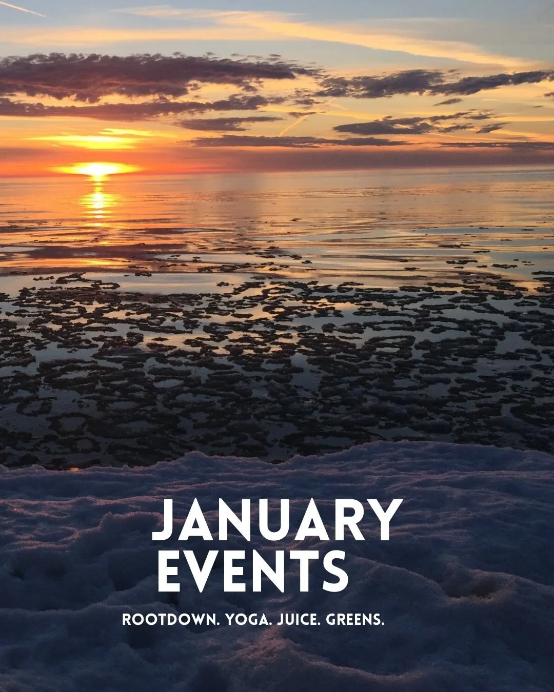 January at the Studio ✨
New classes, fresh energy, and time to reconnect in 2026.
Move, breathe, and set your intention for the year ahead. 🤍

✨ Events
&bull; New Year Intention Flow w/ Kelly
🗓 Thursday 1/1/26 | 10:30&ndash;11:30pm
Free for members