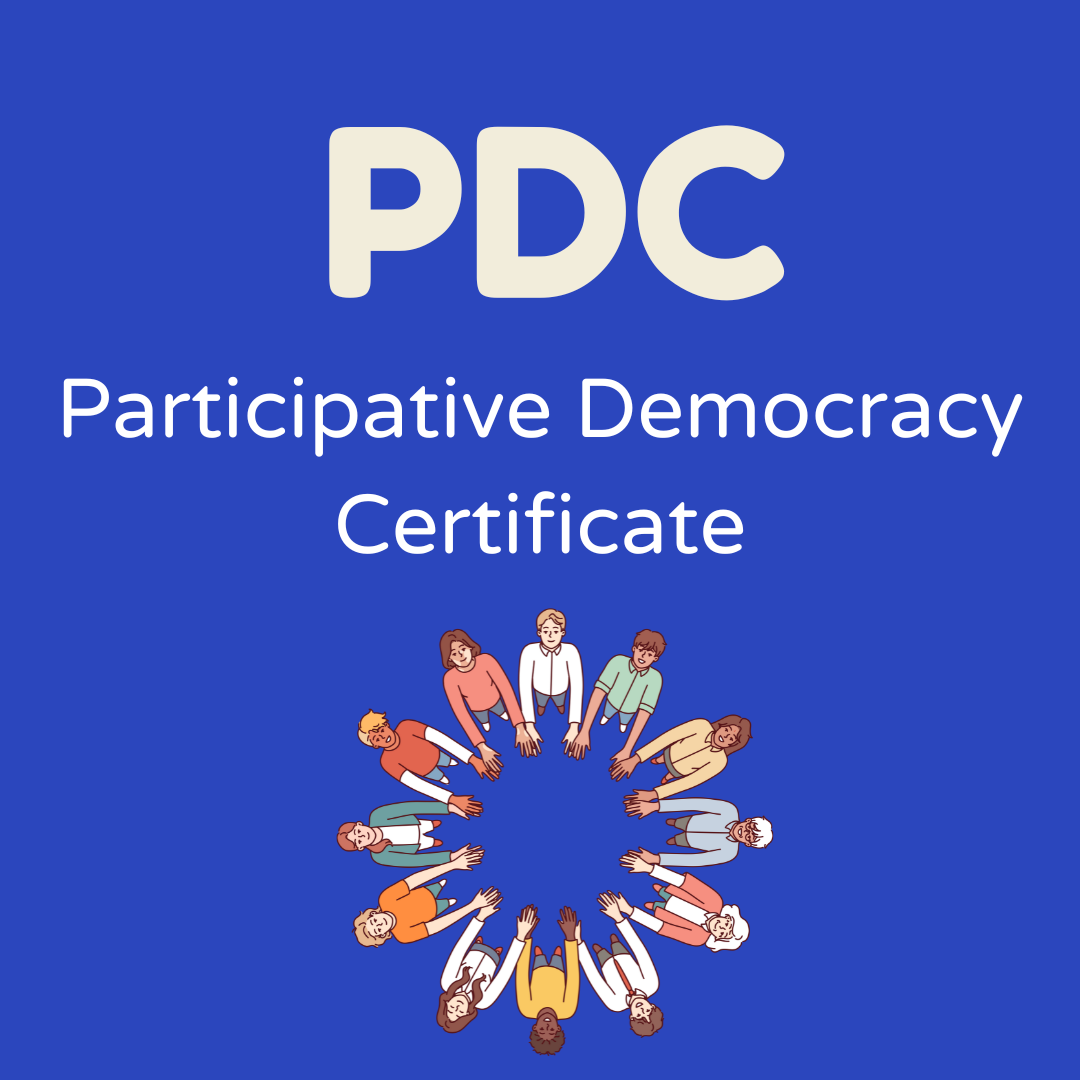 PDC Logo - shows people holdings hands in a circle