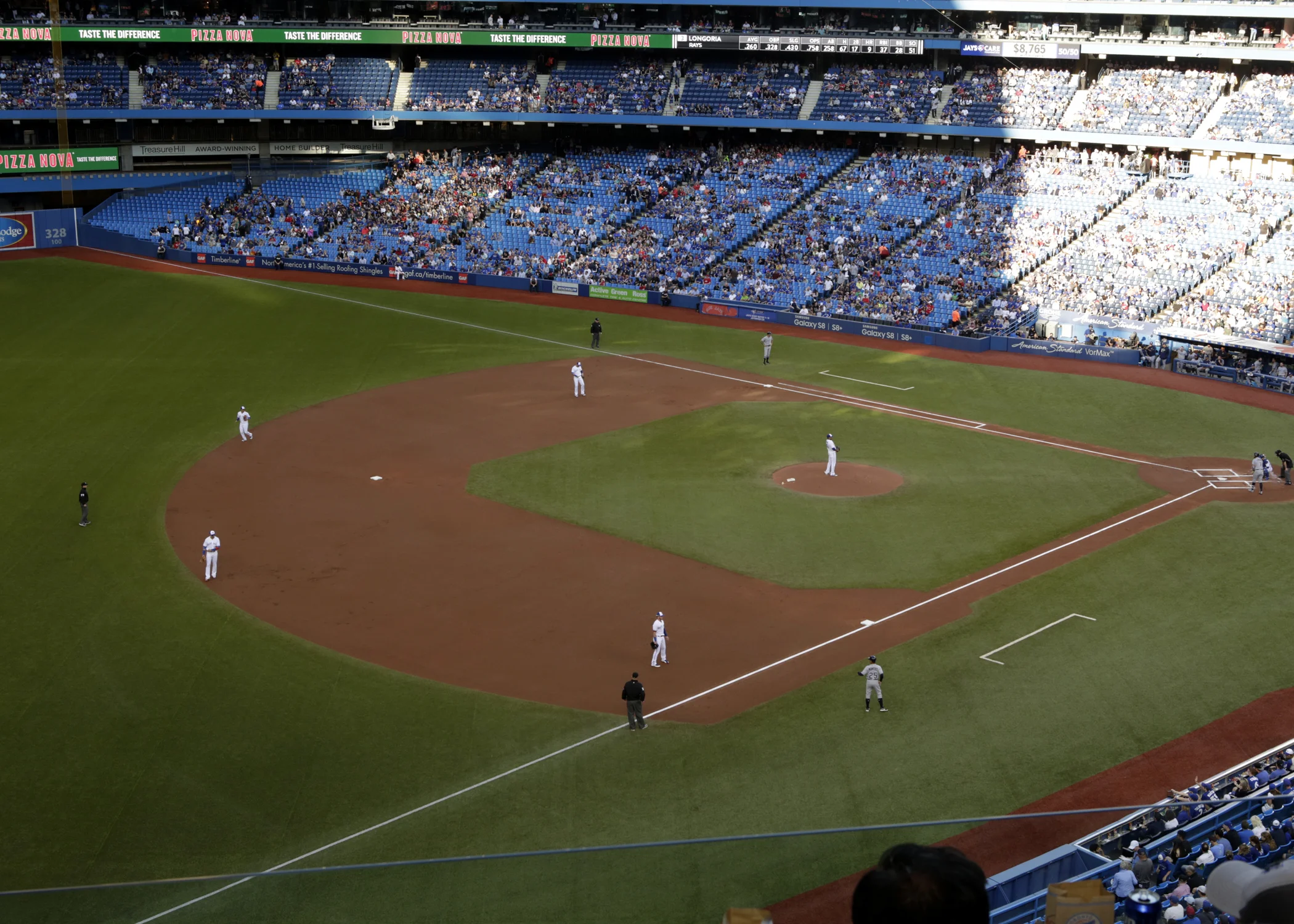 The view from the suite.